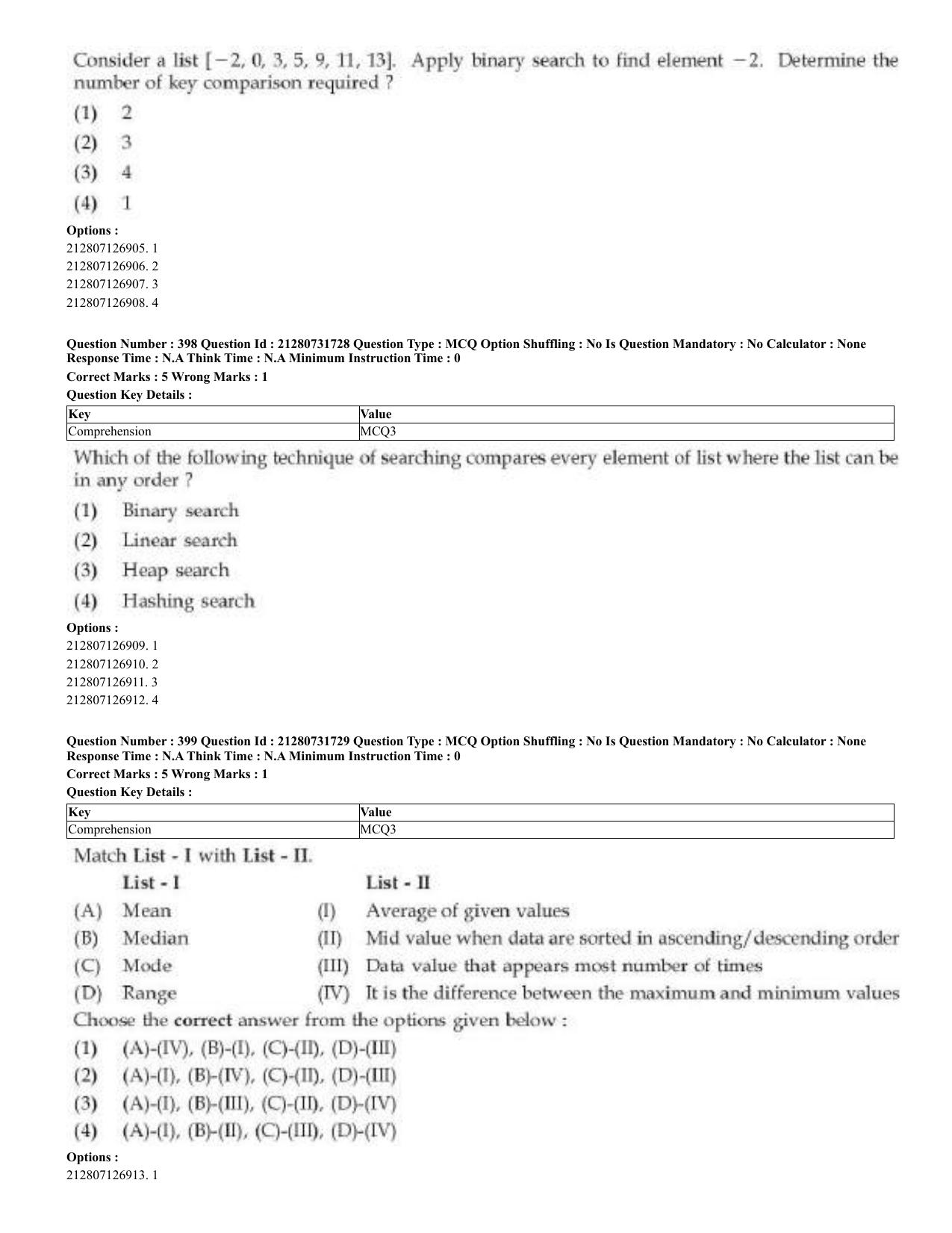 CUET 2023 English Kashmiri Shift 3 Question Papers - Page 209