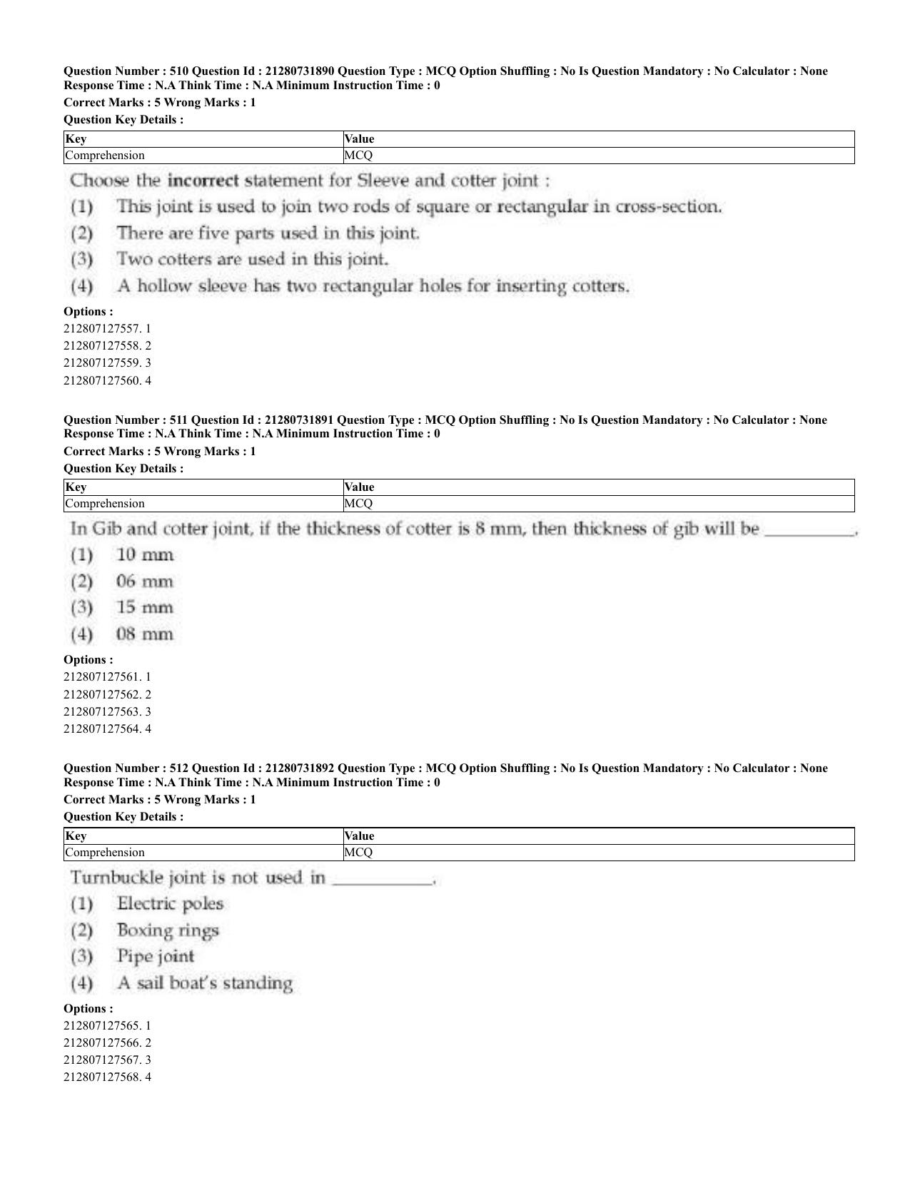 CUET 2023 English Kashmiri Shift 3 Question Papers - Page 263
