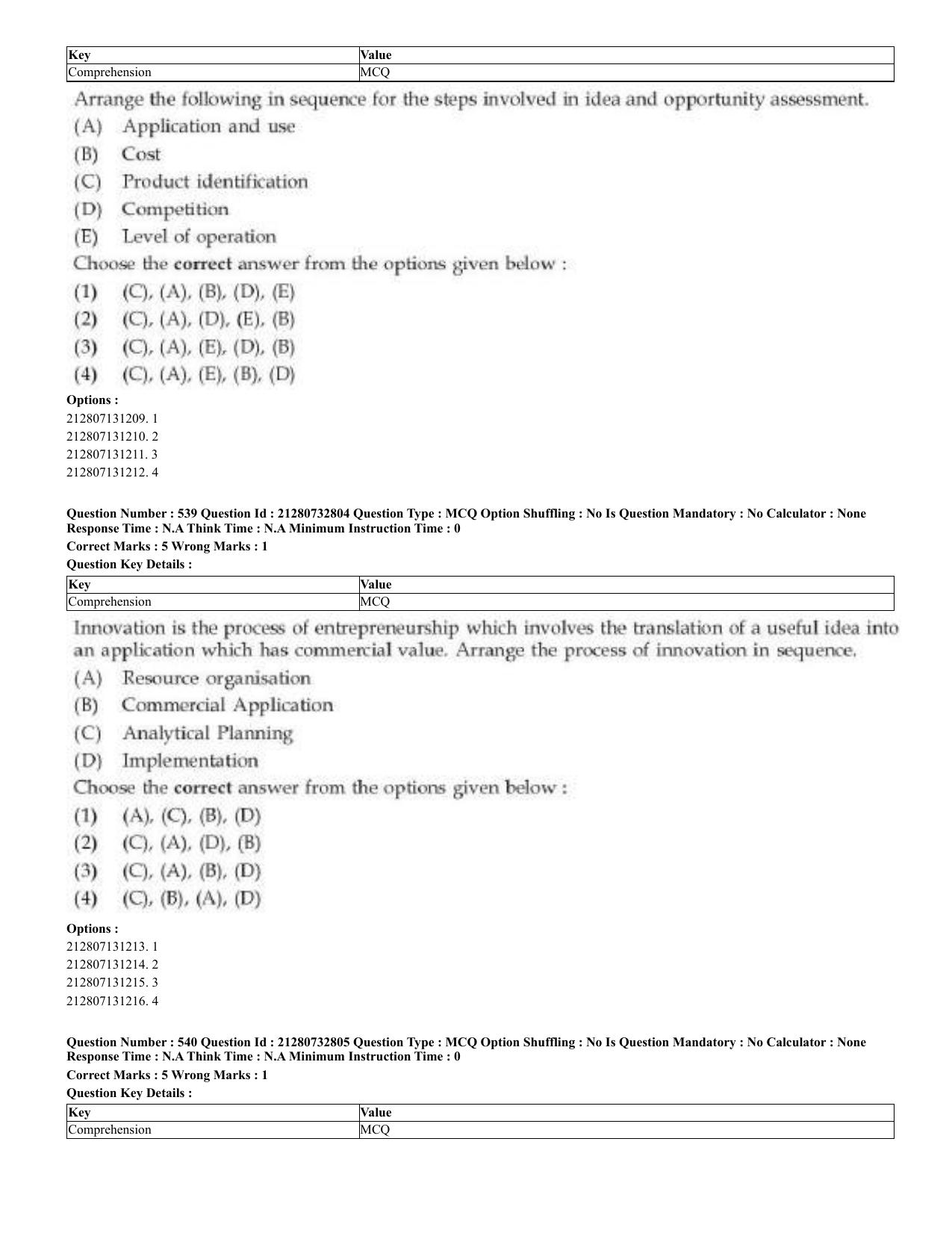 CUET 2023 English Kashmiri Shift 3 Question Papers - Page 280