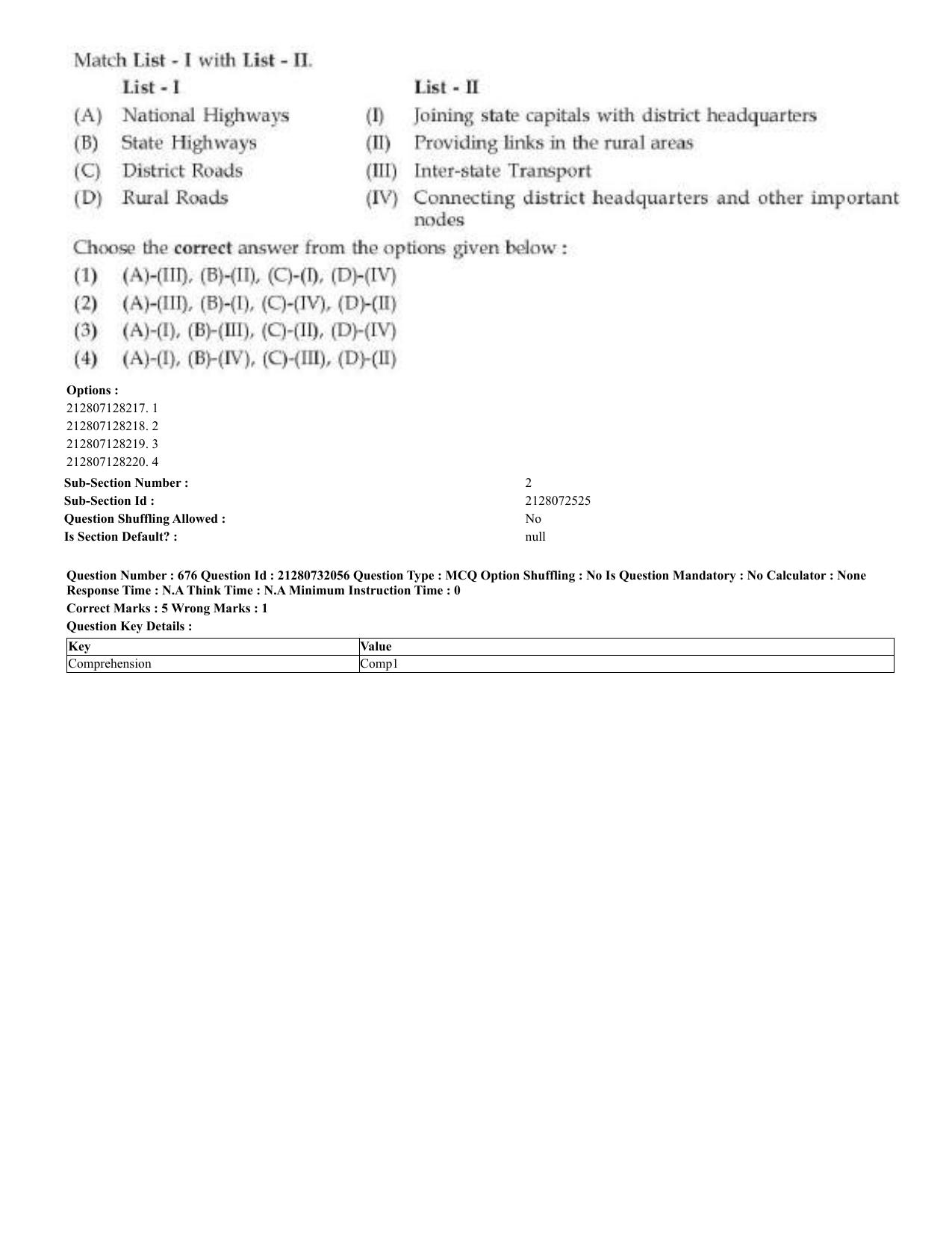 CUET 2023 English Kashmiri Shift 3 Question Papers - Page 345