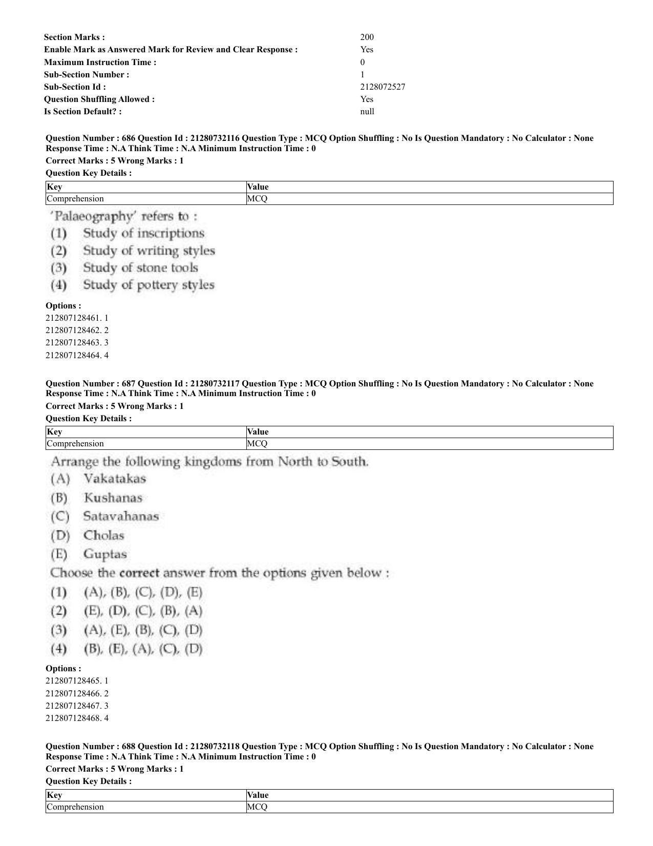 CUET 2023 English Kashmiri Shift 3 Question Papers - Page 356