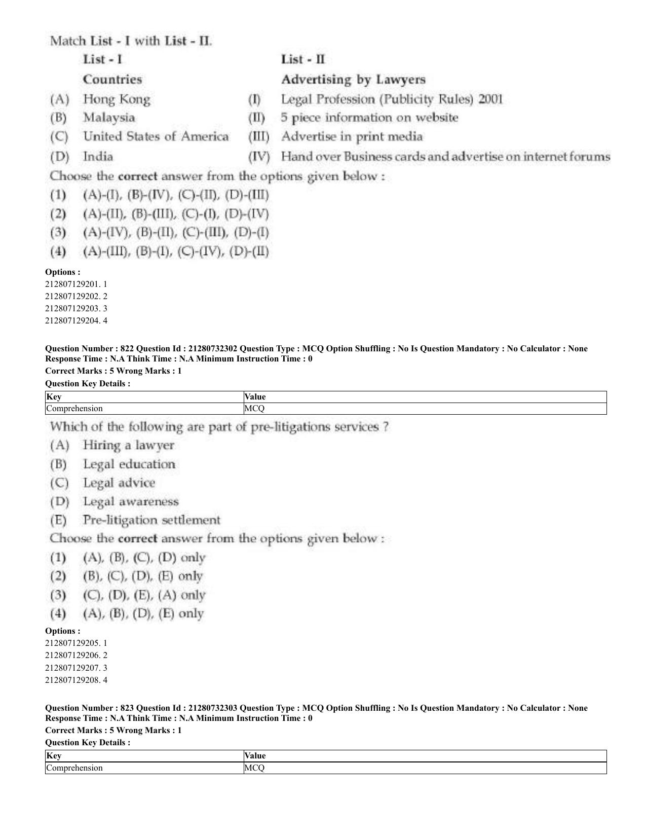 CUET 2023 English Kashmiri Shift 3 Question Papers - Page 416