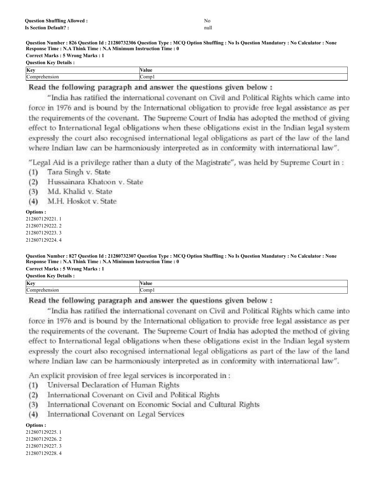 CUET 2023 English Kashmiri Shift 3 Question Papers - Page 418
