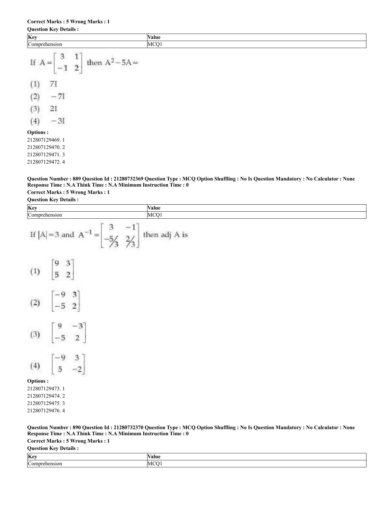 CUET 2023 English Kashmiri Shift 3 Question Papers - Page 450