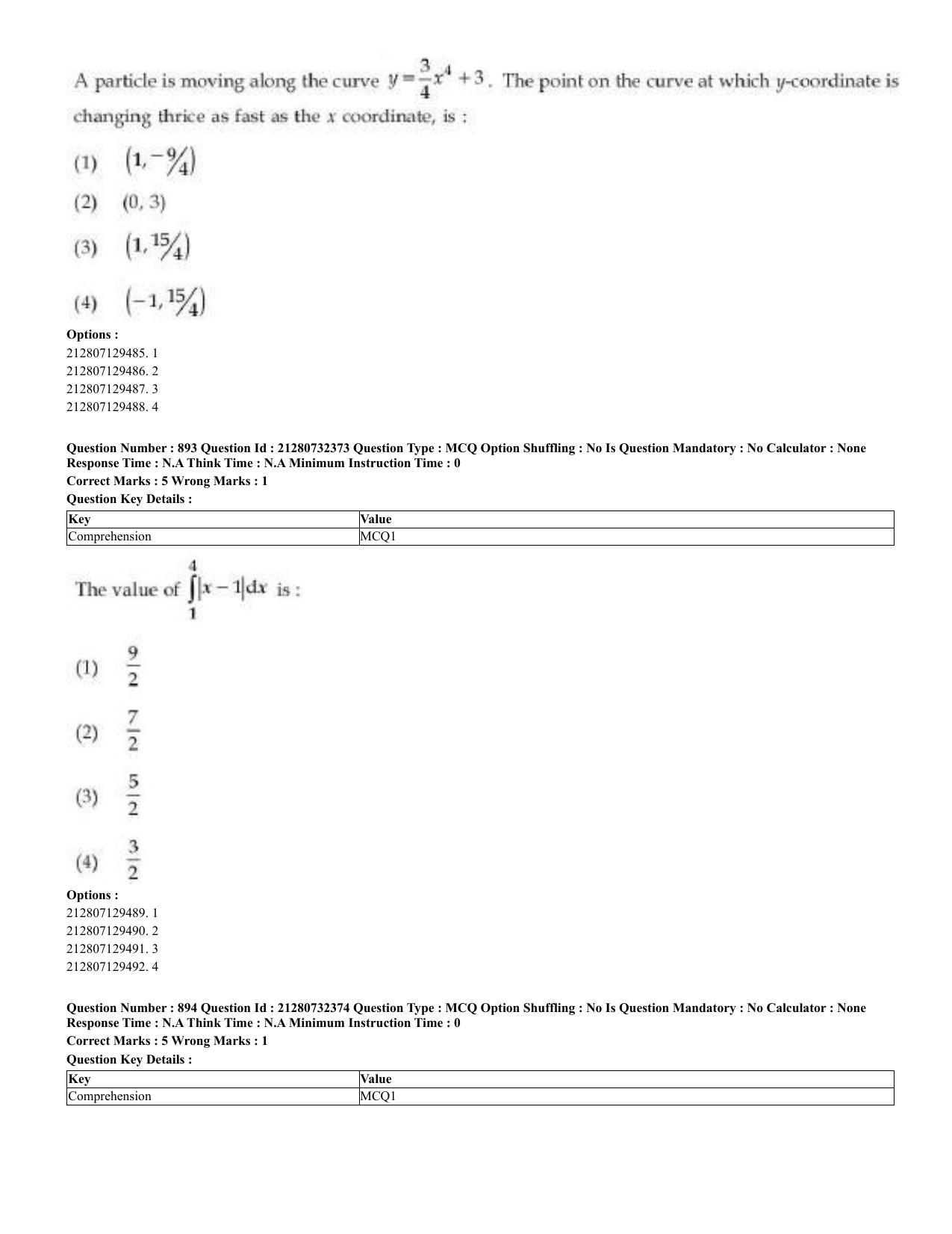 CUET 2023 English Kashmiri Shift 3 Question Papers - Page 452
