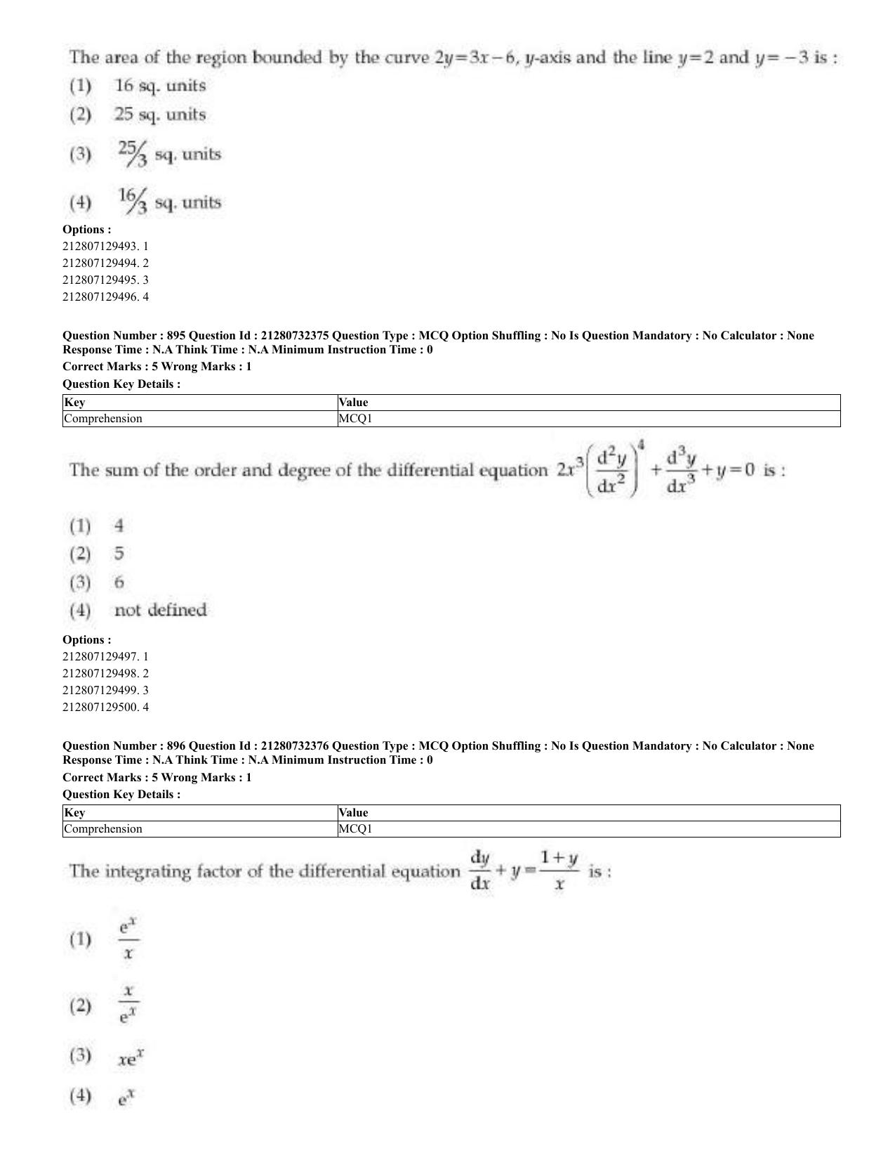 CUET 2023 English Kashmiri Shift 3 Question Papers - Page 453