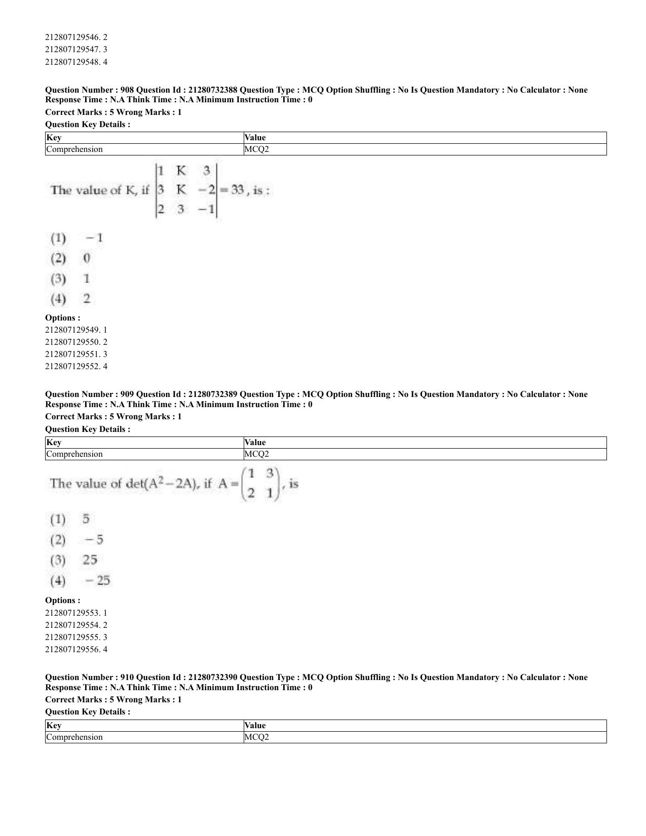 CUET 2023 English Kashmiri Shift 3 Question Papers - Page 459