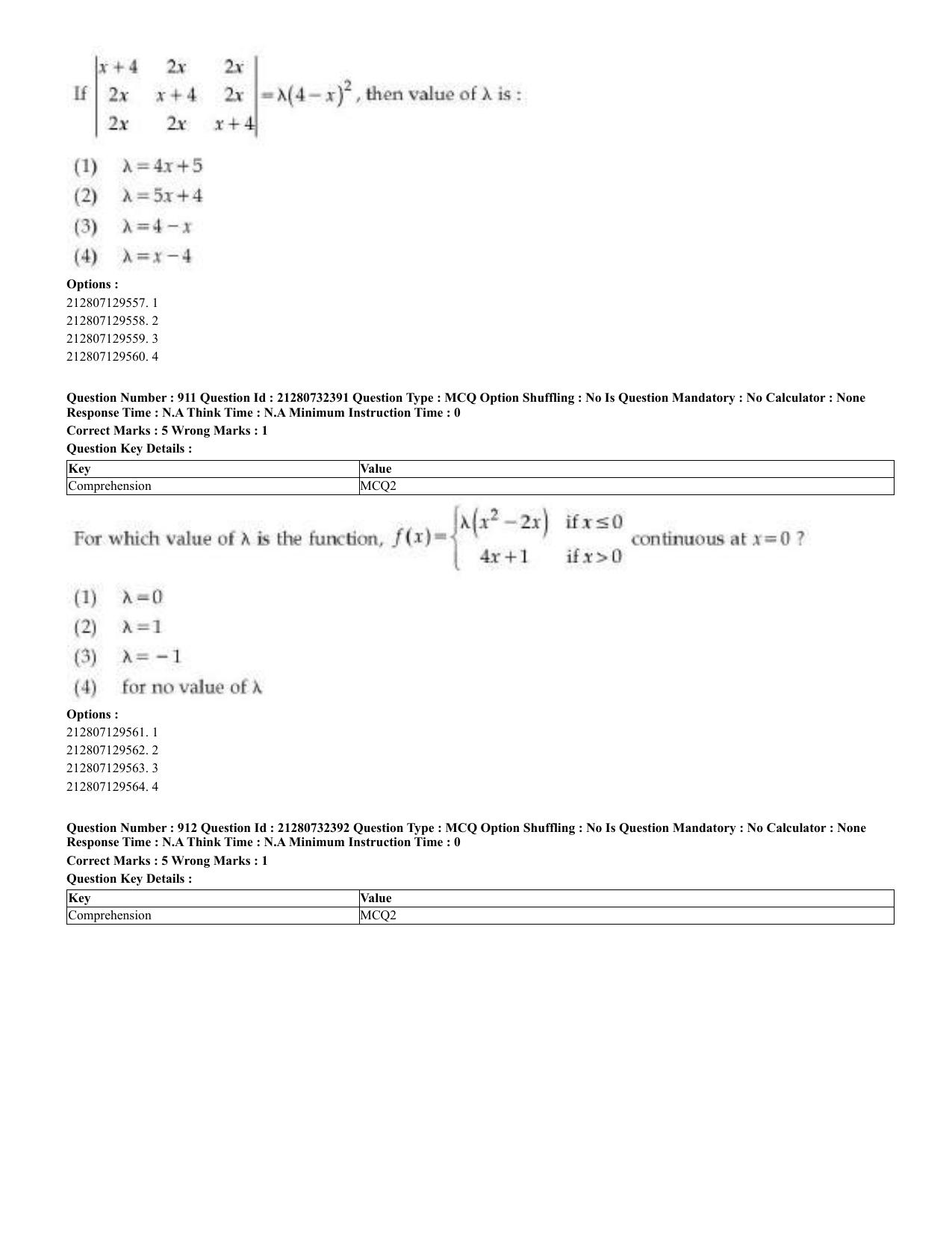 CUET 2023 English Kashmiri Shift 3 Question Papers - Page 460