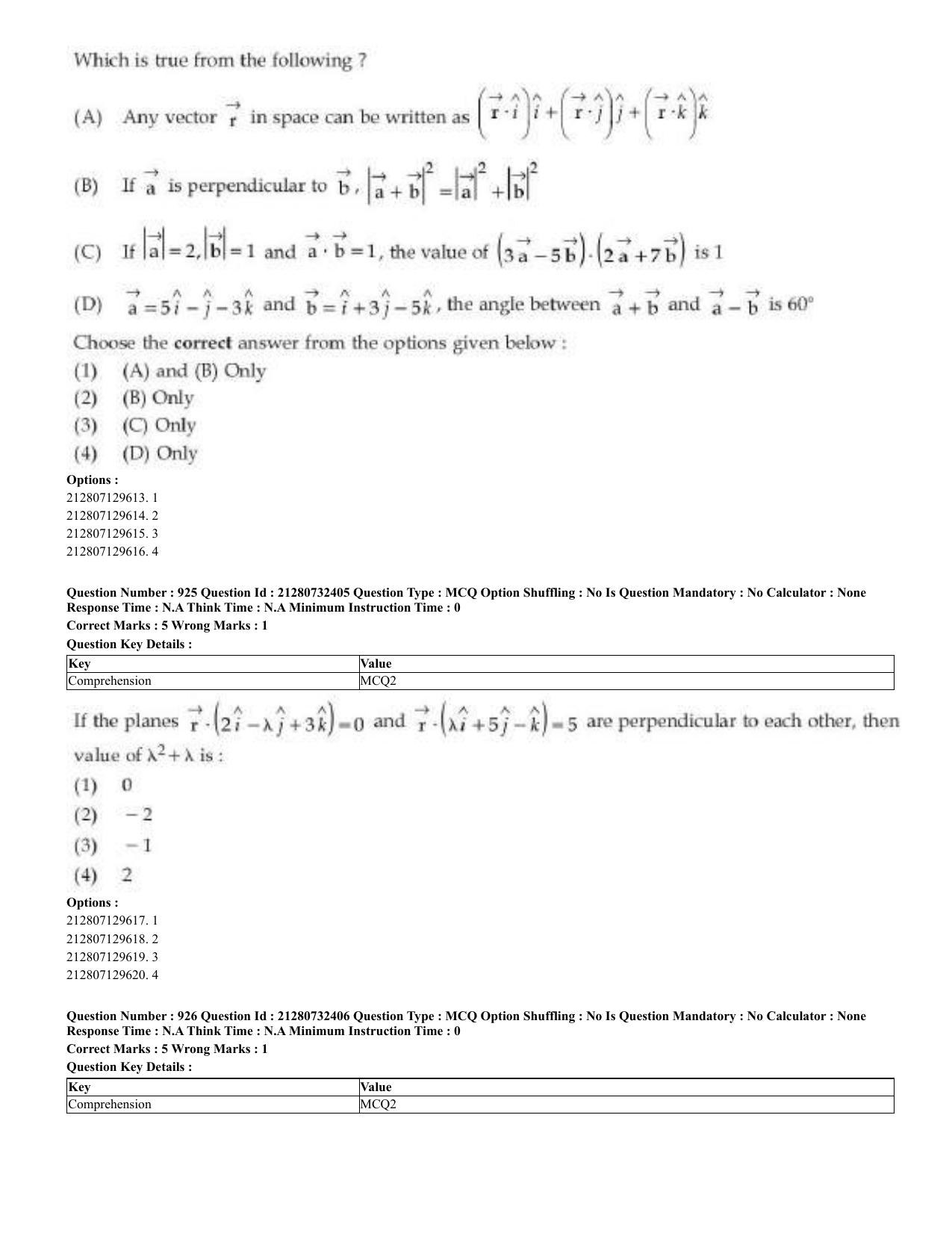 CUET 2023 English Kashmiri Shift 3 Question Papers - Page 467