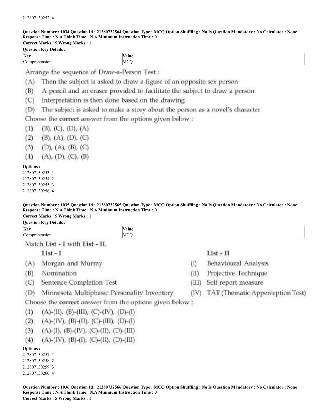 CUET 2023 English Kashmiri Shift 3 Question Papers - Page 516