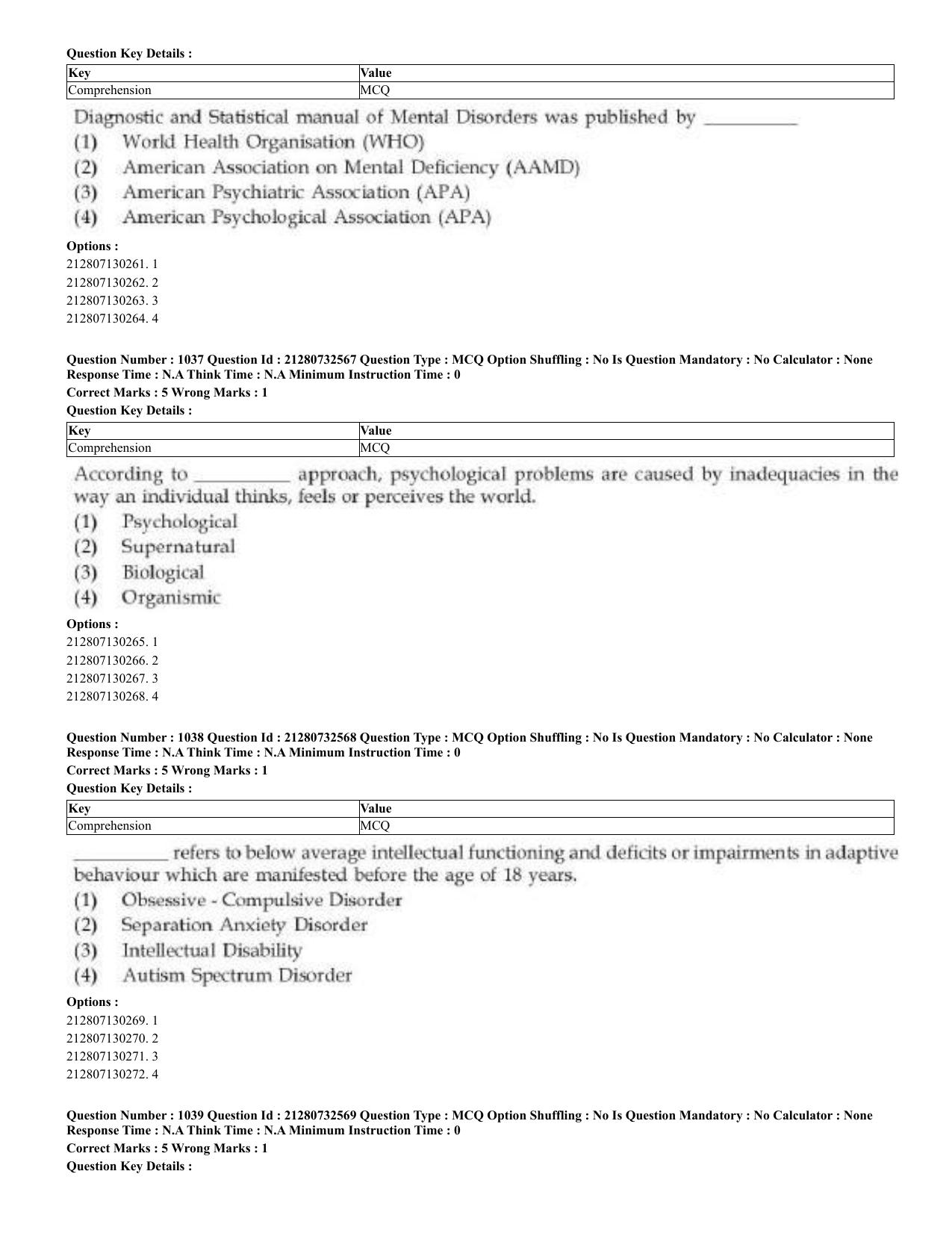 CUET 2023 English Kashmiri Shift 3 Question Papers - Page 517
