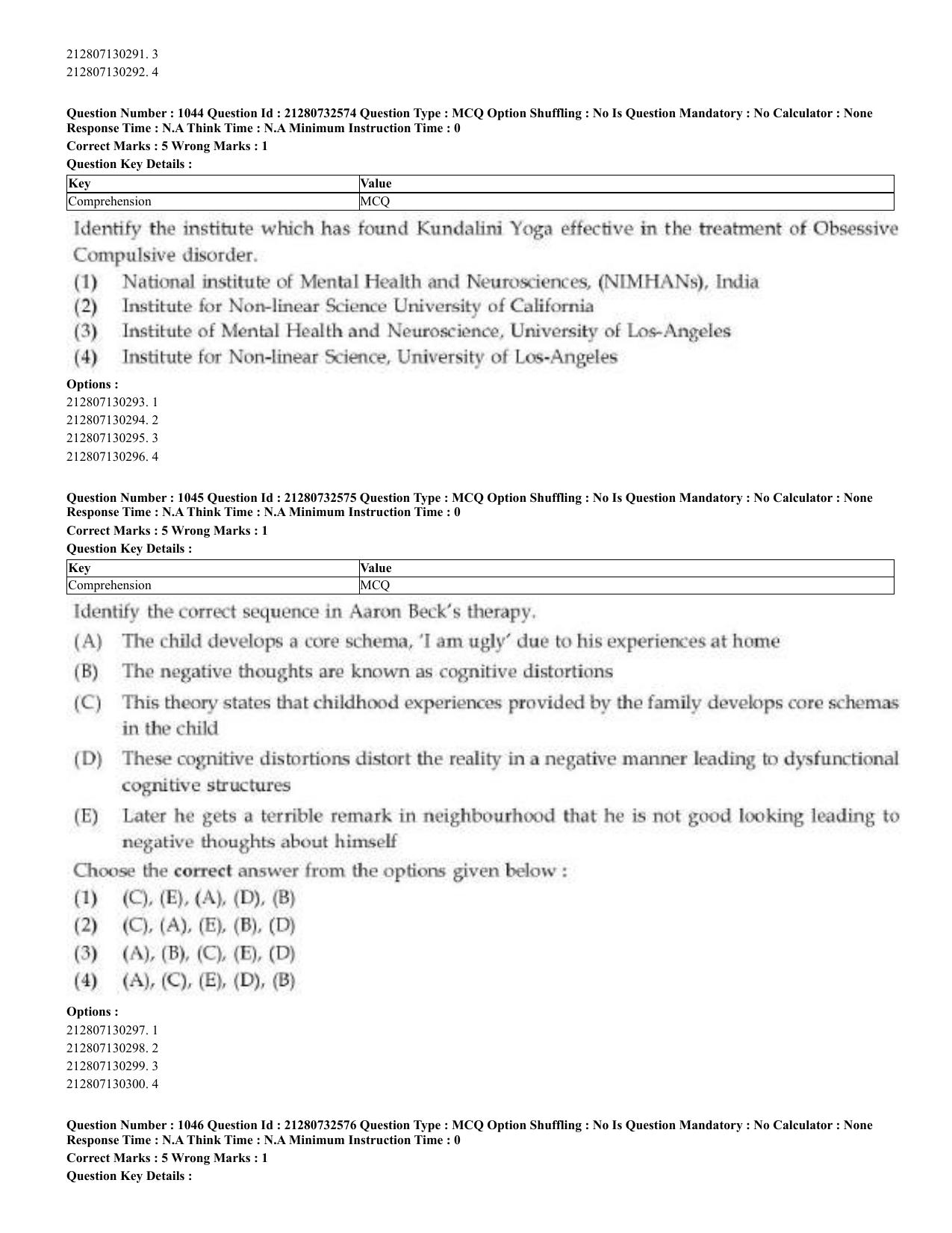 CUET 2023 English Kashmiri Shift 3 Question Papers - Page 520