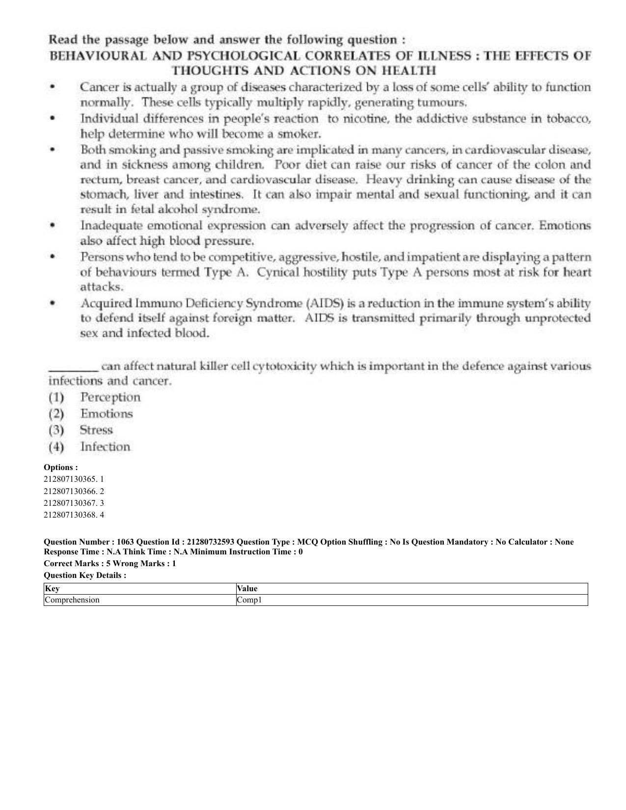CUET 2023 English Kashmiri Shift 3 Question Papers - Page 529