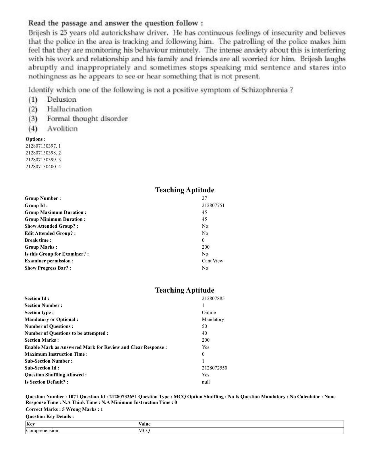 CUET 2023 English Kashmiri Shift 3 Question Papers - Page 535