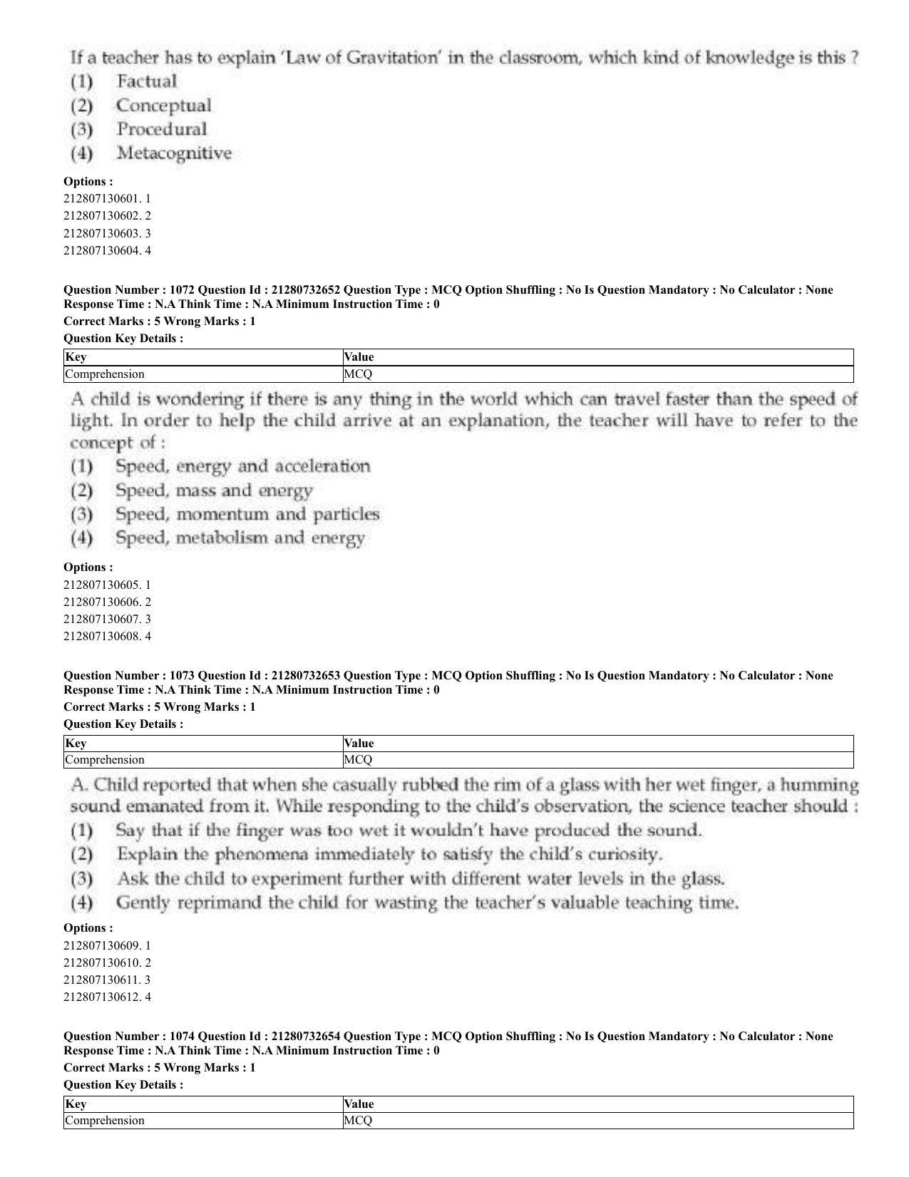 CUET 2023 English Kashmiri Shift 3 Question Papers - Page 536