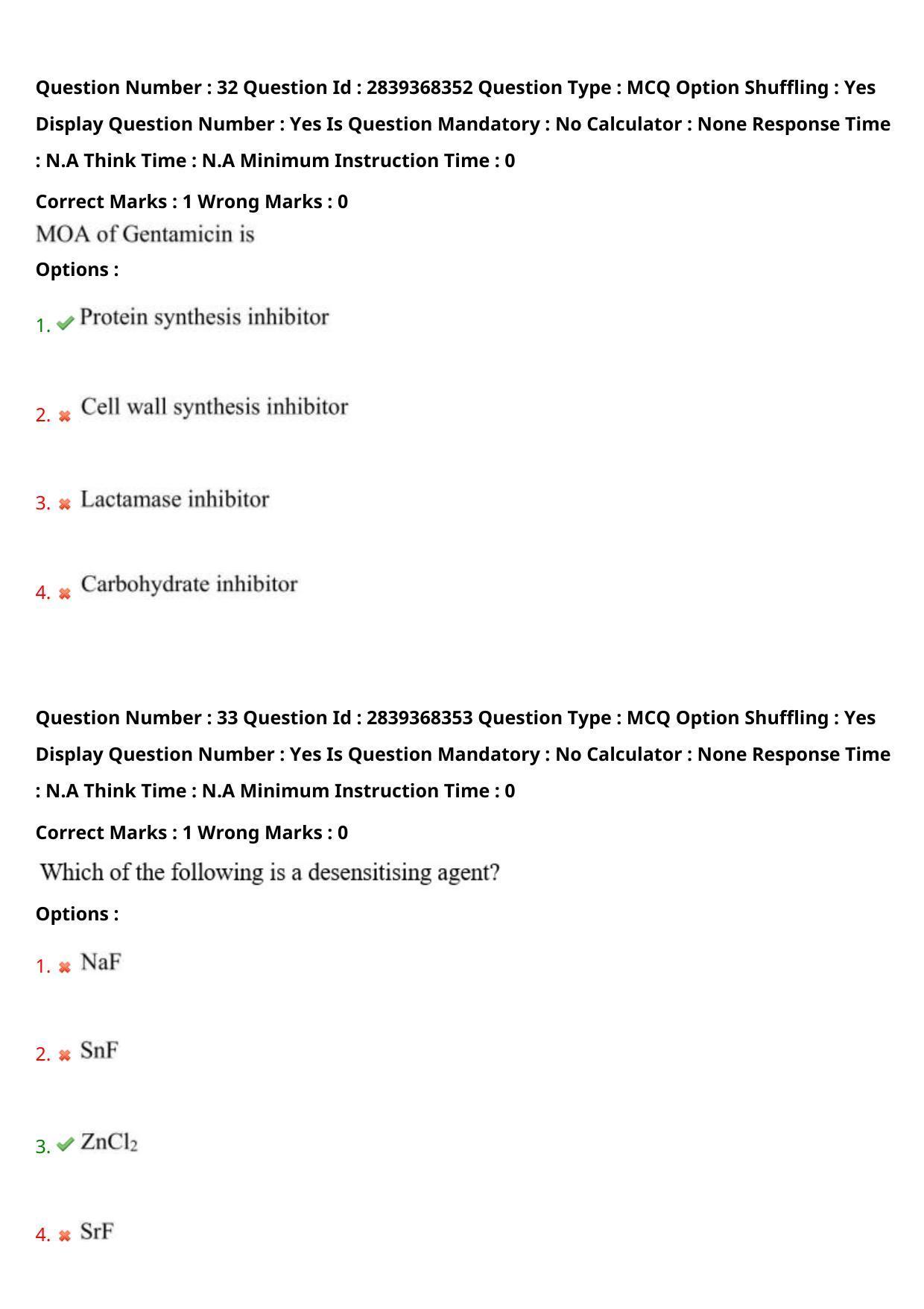 TS PGECET 2023: PY-PHARMACY Question Papers - Page 19