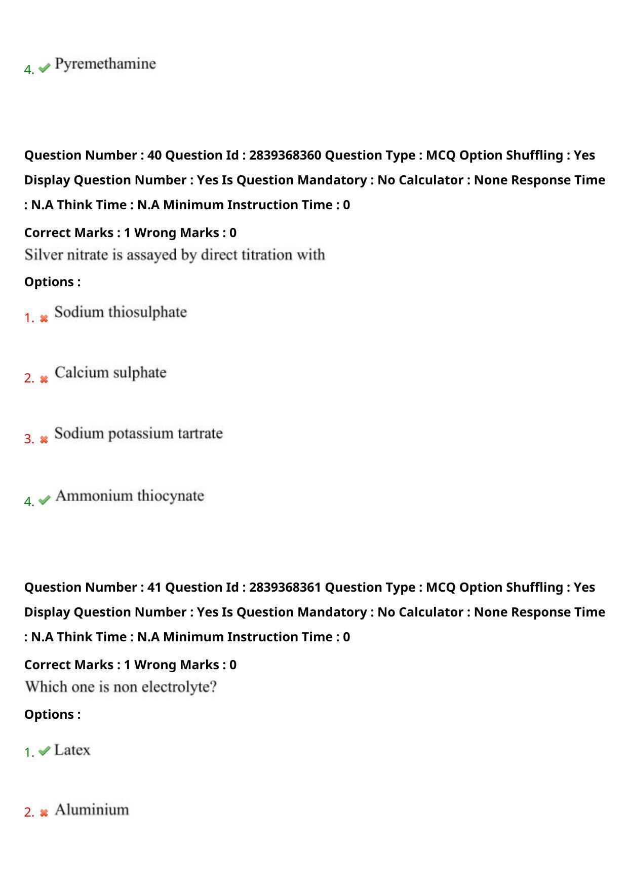 TS PGECET 2023: PY-PHARMACY Question Papers - Page 23