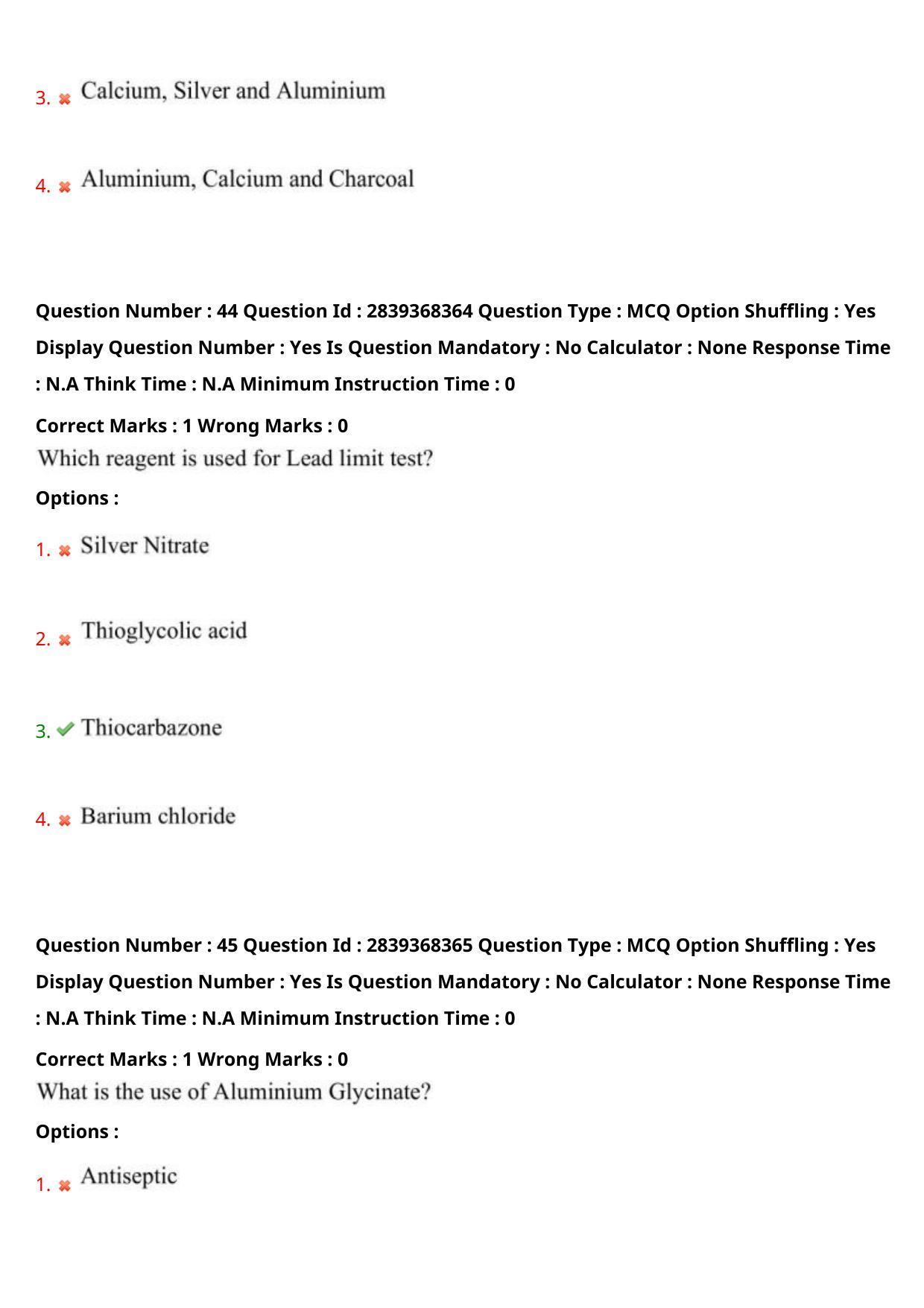 TS PGECET 2023: PY-PHARMACY Question Papers - Page 25