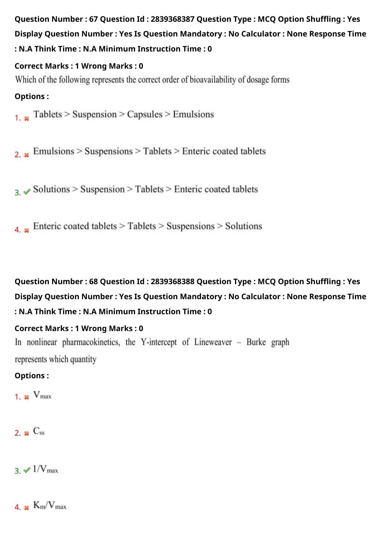 TS PGECET 2023: PY-PHARMACY Question Papers - Page 37