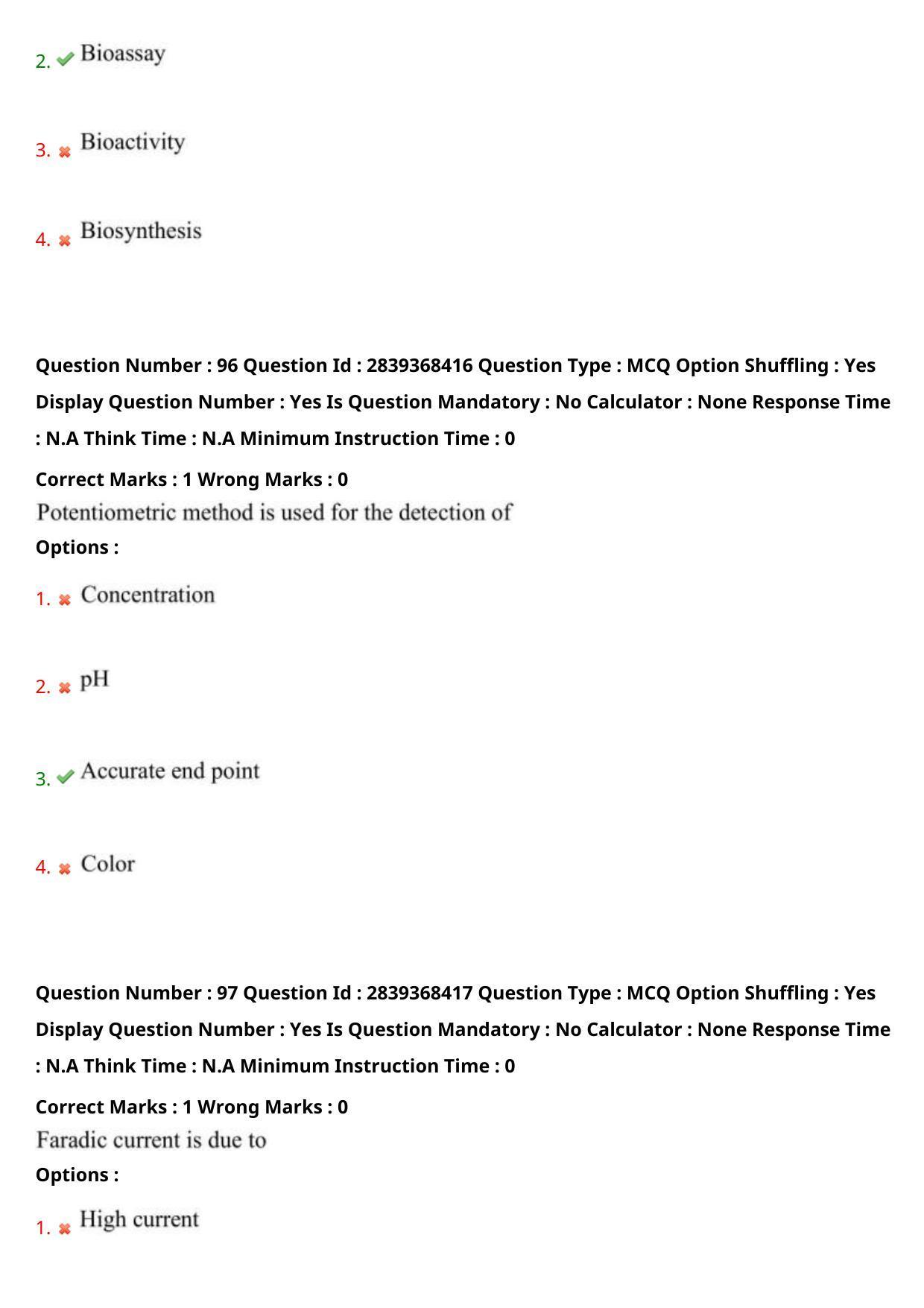 TS PGECET 2023: PY-PHARMACY Question Papers - Page 52