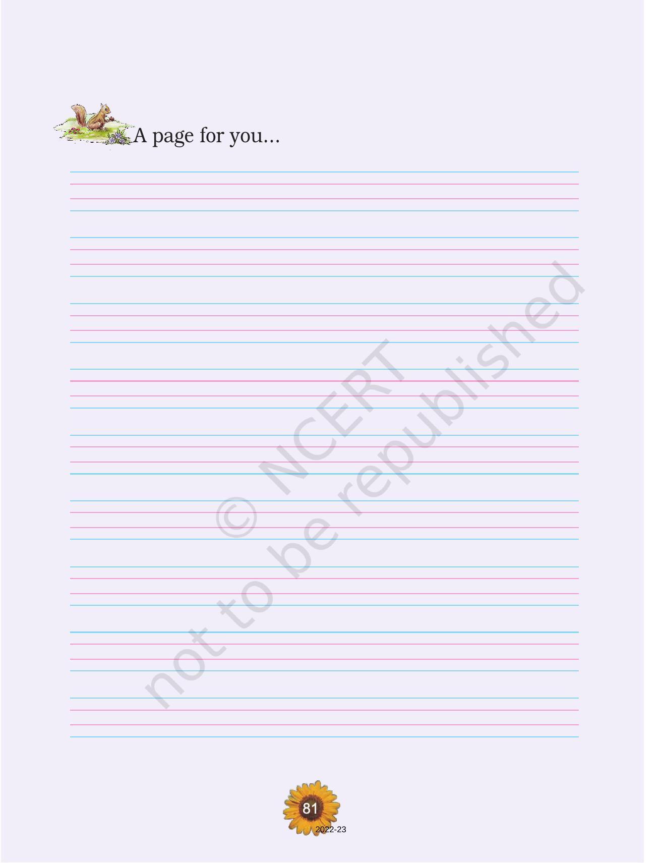 NCERT Book for Class 1 English (Raindrop):Unit 19-Action Song - Page 4