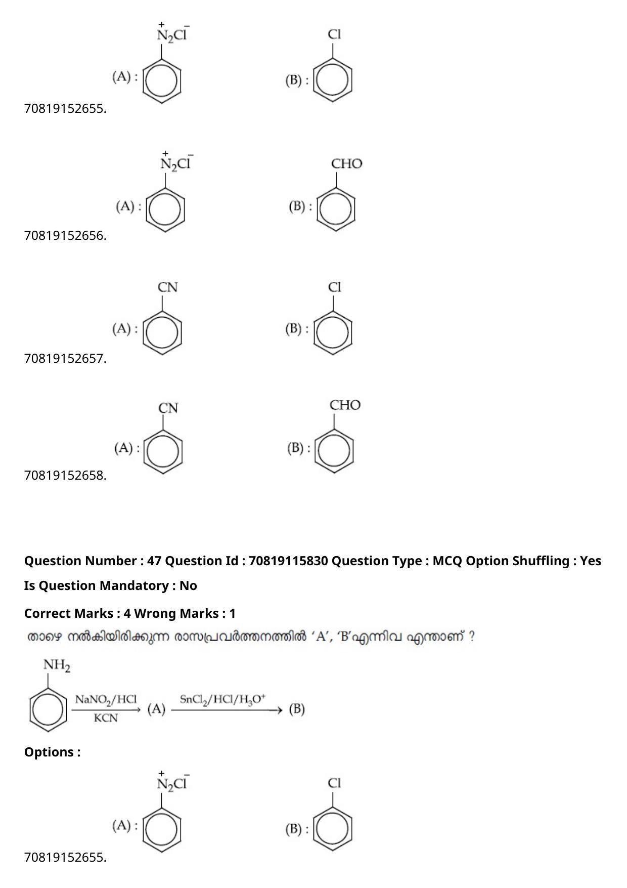 JEE Mains 2021: BTech Malayalam (Shift 1) 24-02-2021 Question Paper - Page 58