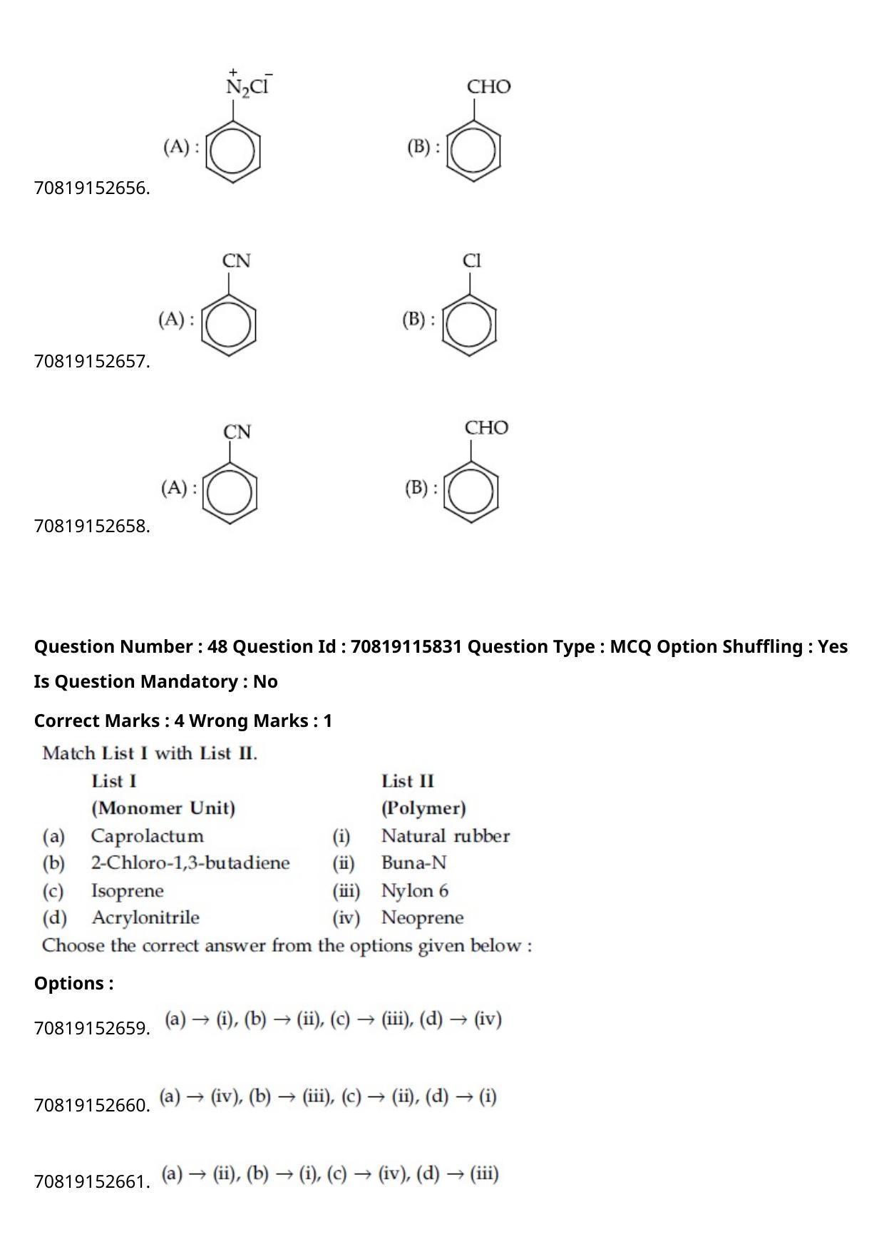 JEE Mains 2021: BTech Malayalam (Shift 1) 24-02-2021 Question Paper - Page 59