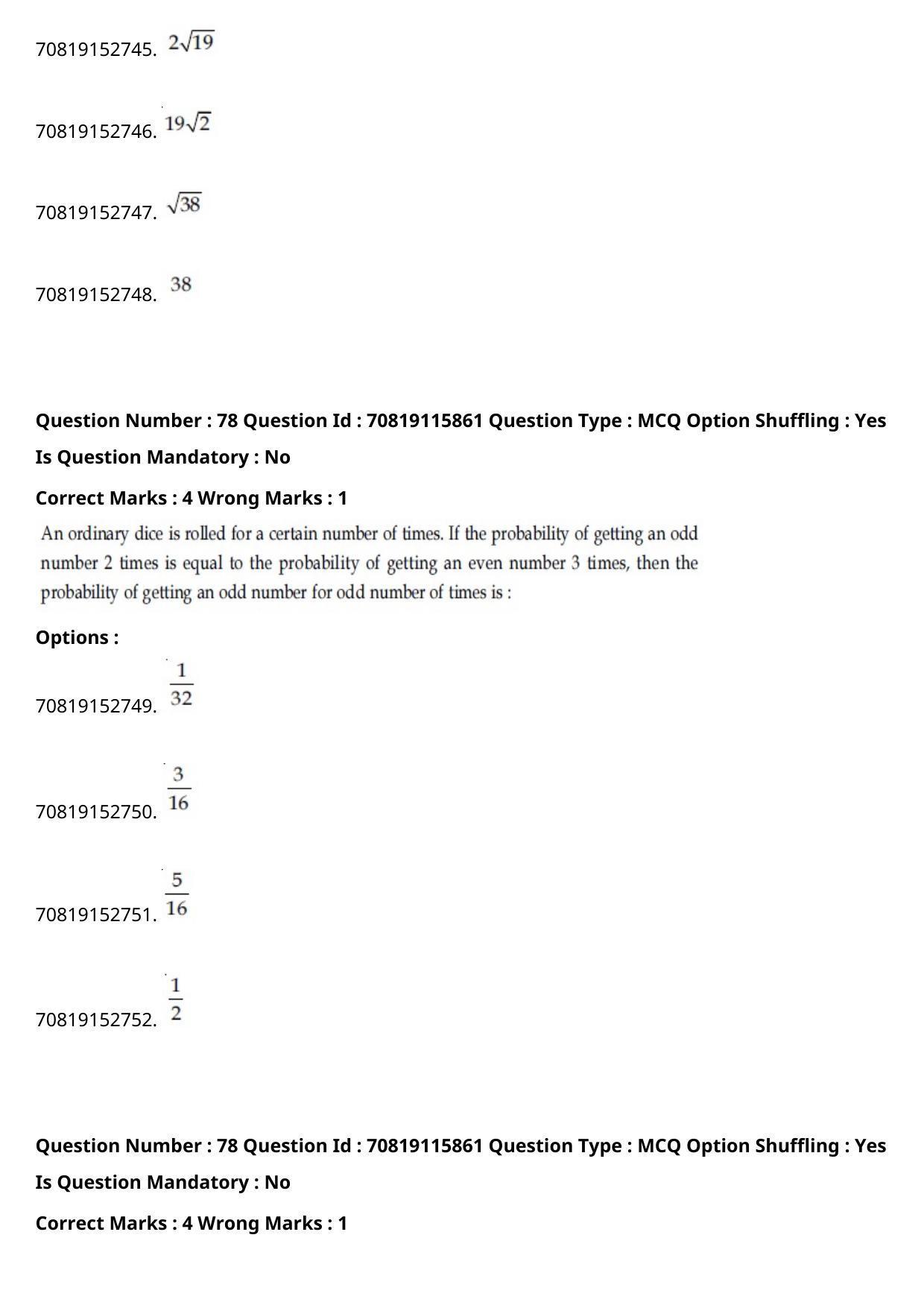 JEE Mains 2021: BTech Malayalam (Shift 1) 24-02-2021 Question Paper - Page 91