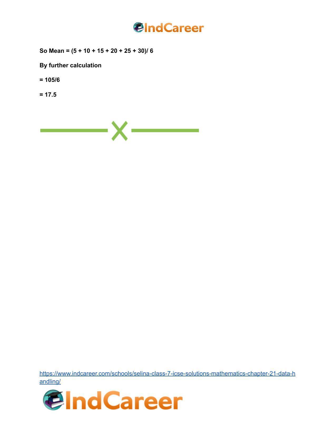 Selina Class 7 ICSE Solutions Mathematics : Chapter 21- Data Handling - Page 23