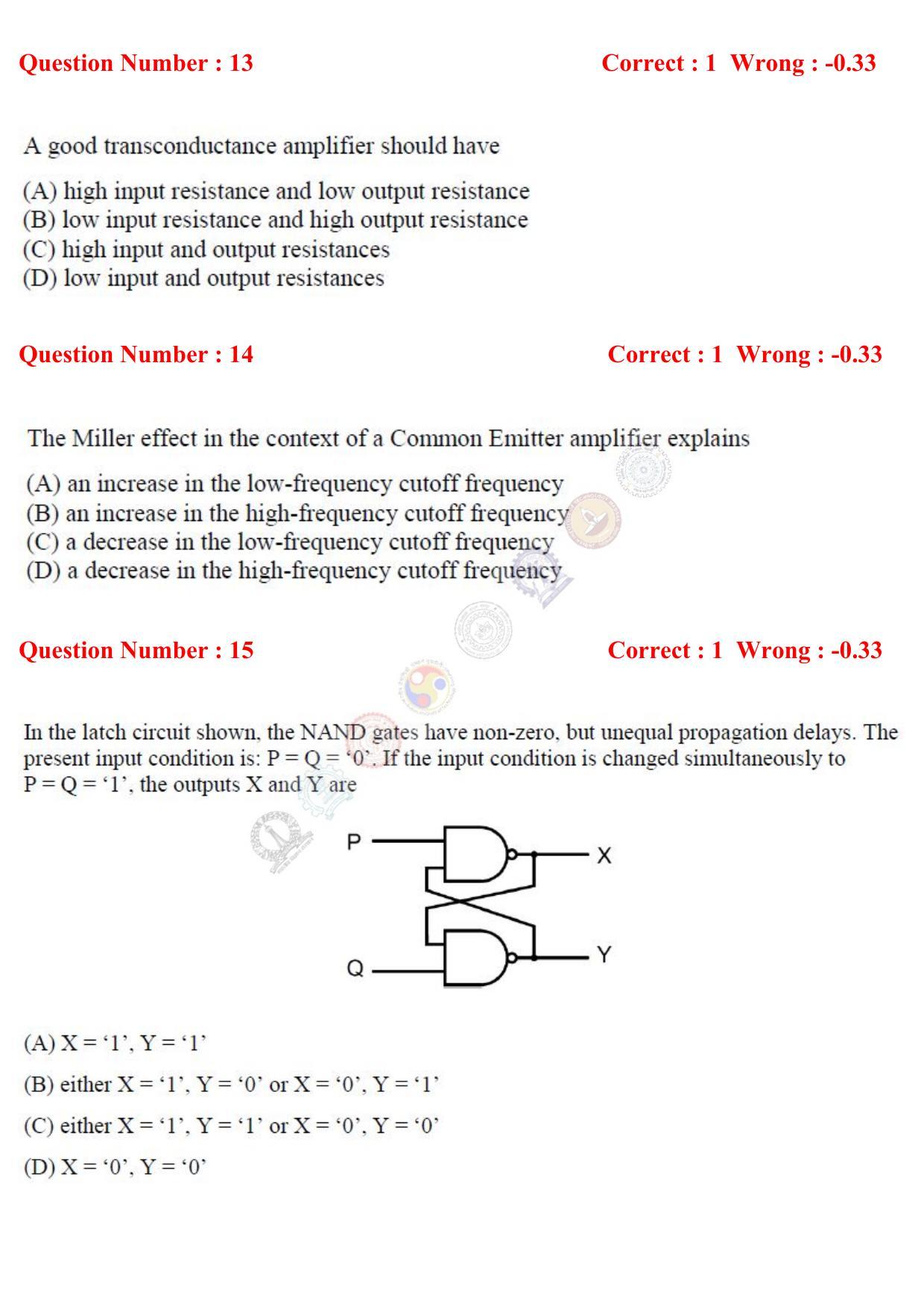 GATE 2017 Electronics and Communication Engineering (EC) Question Paper with Answer Key - Page 7