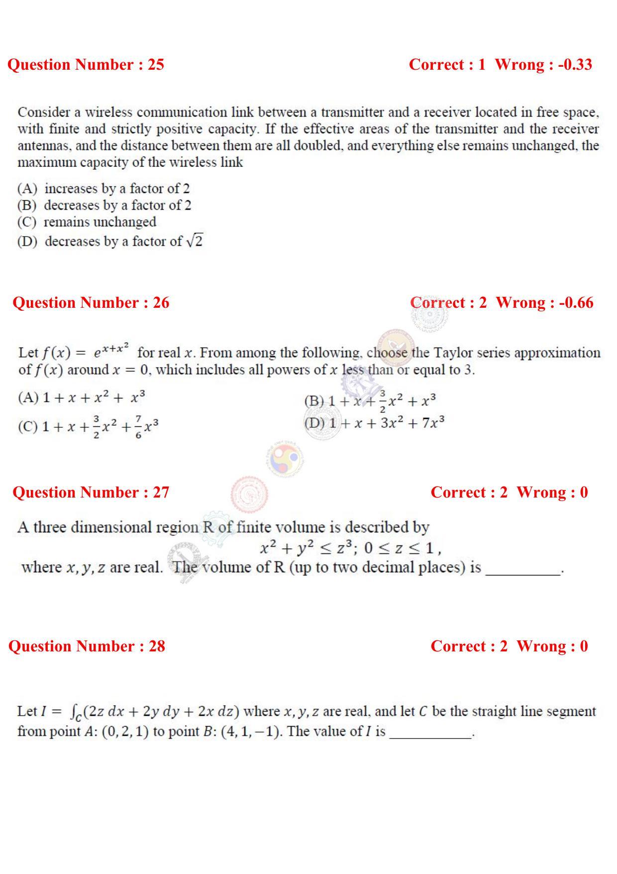 GATE 2017 Electronics and Communication Engineering (EC) Question Paper with Answer Key - Page 11