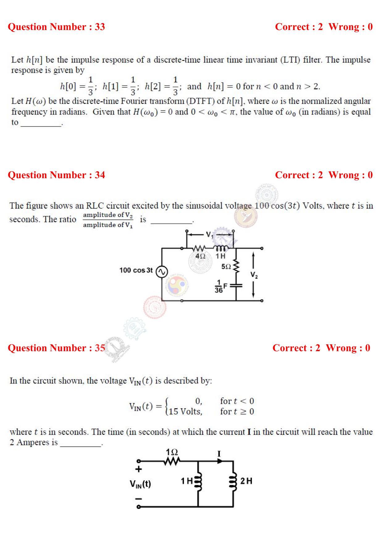 GATE 2017 Electronics and Communication Engineering (EC) Question Paper with Answer Key - Page 13