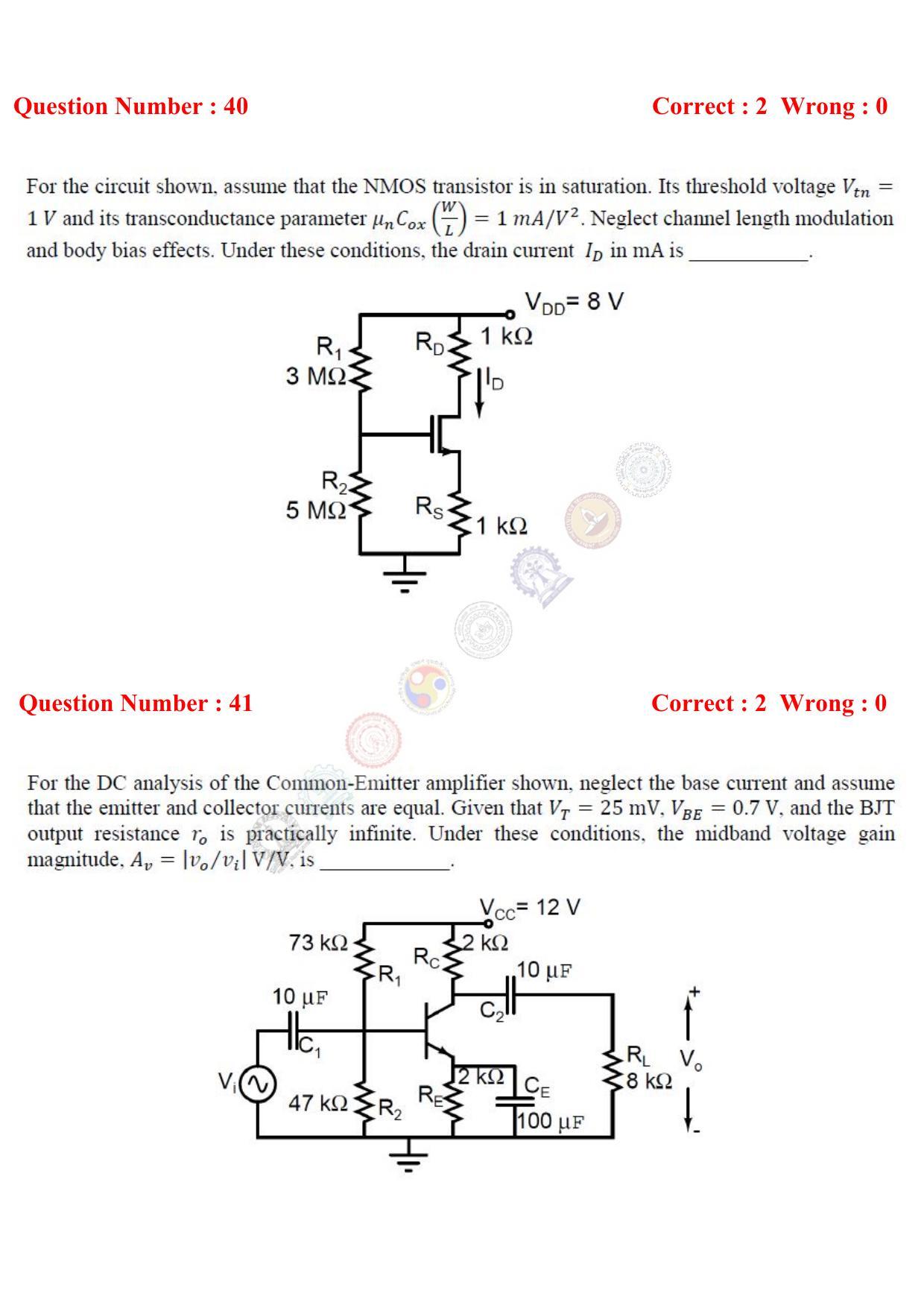 GATE 2017 Electronics and Communication Engineering (EC) Question Paper with Answer Key - Page 16