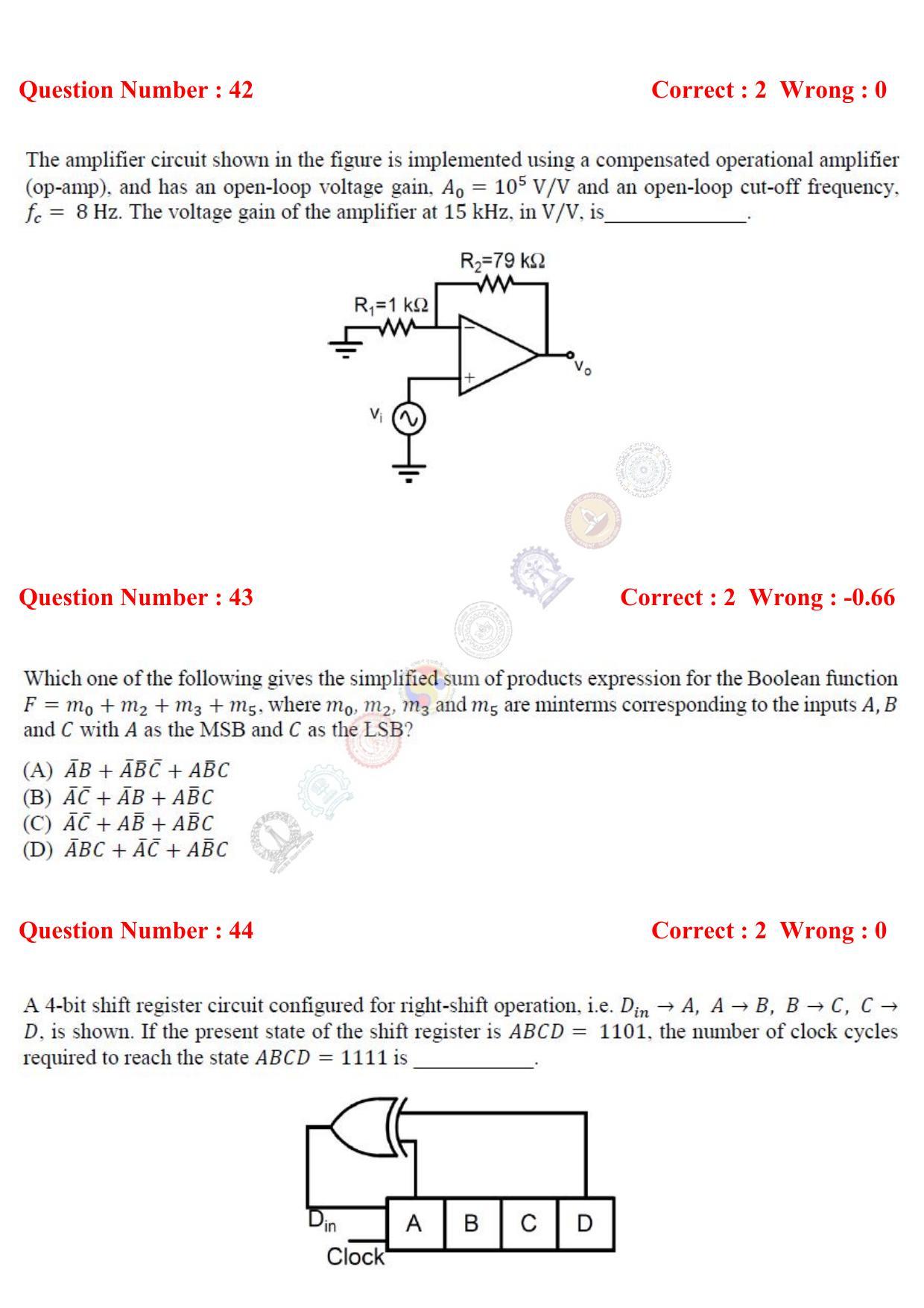 GATE 2017 Electronics and Communication Engineering (EC) Question Paper with Answer Key - Page 17