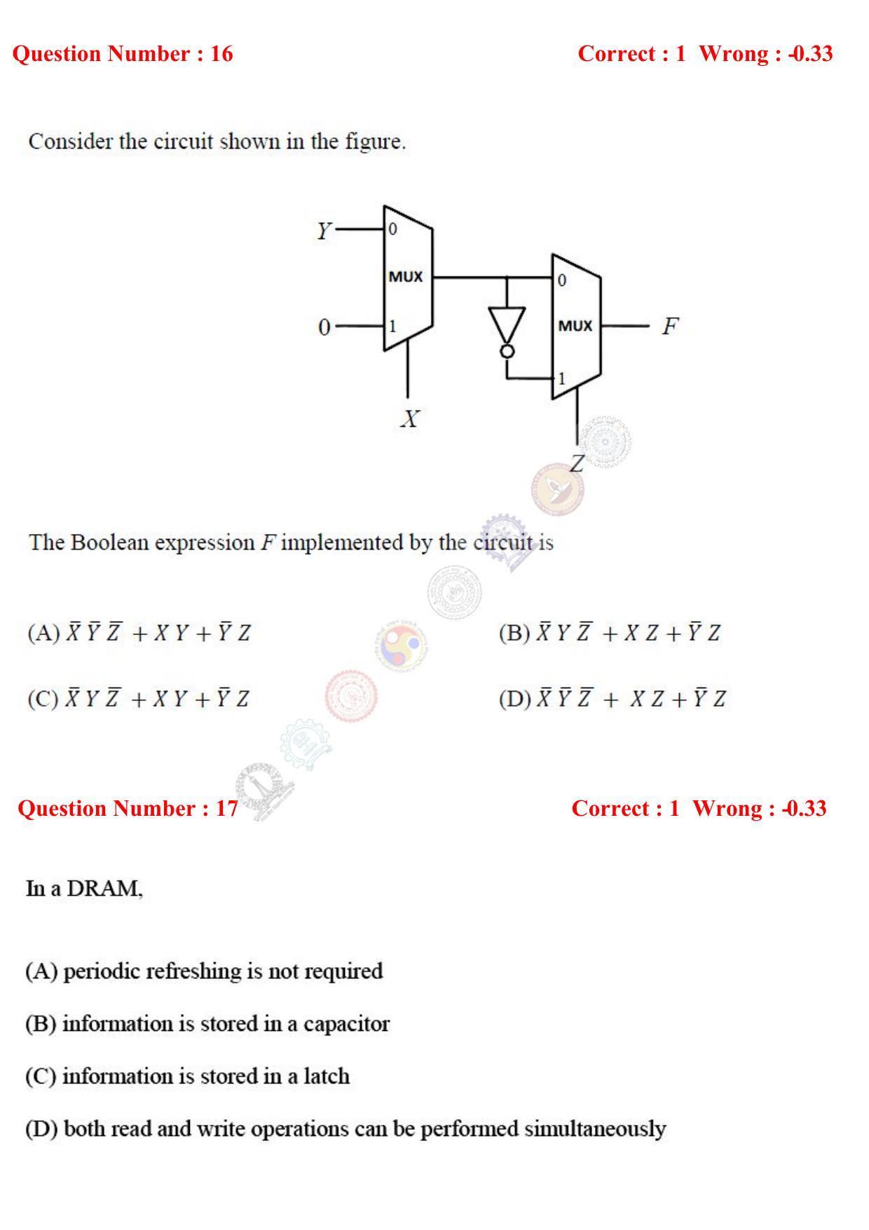 GATE 2017 Electronics and Communication Engineering (EC) Question Paper with Answer Key - Page 36