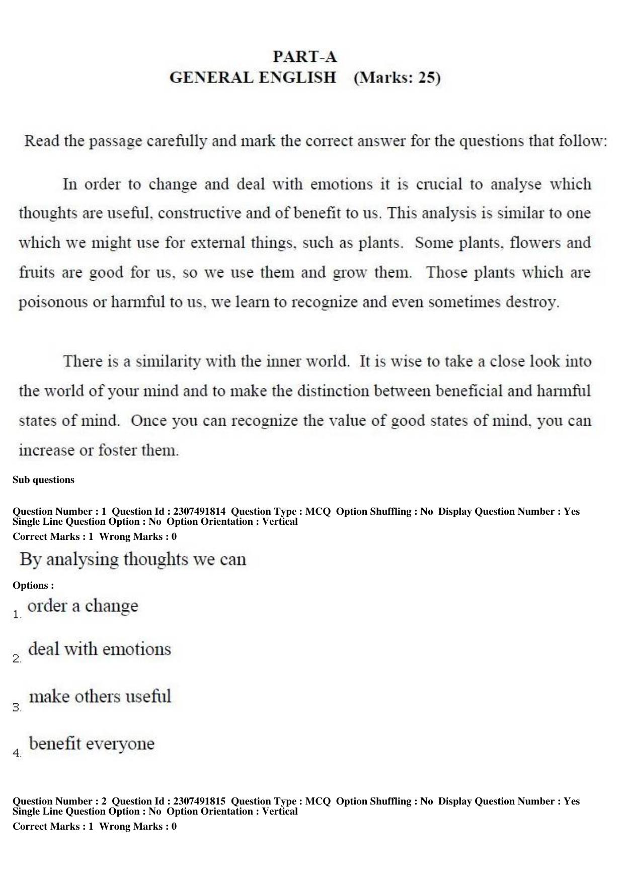 TS EDCET Question Paper 2019 - Physics - Page 2