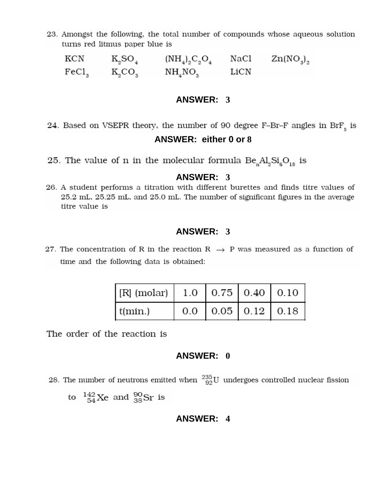 JEE 2010 Paper I Question Paper - Page 8