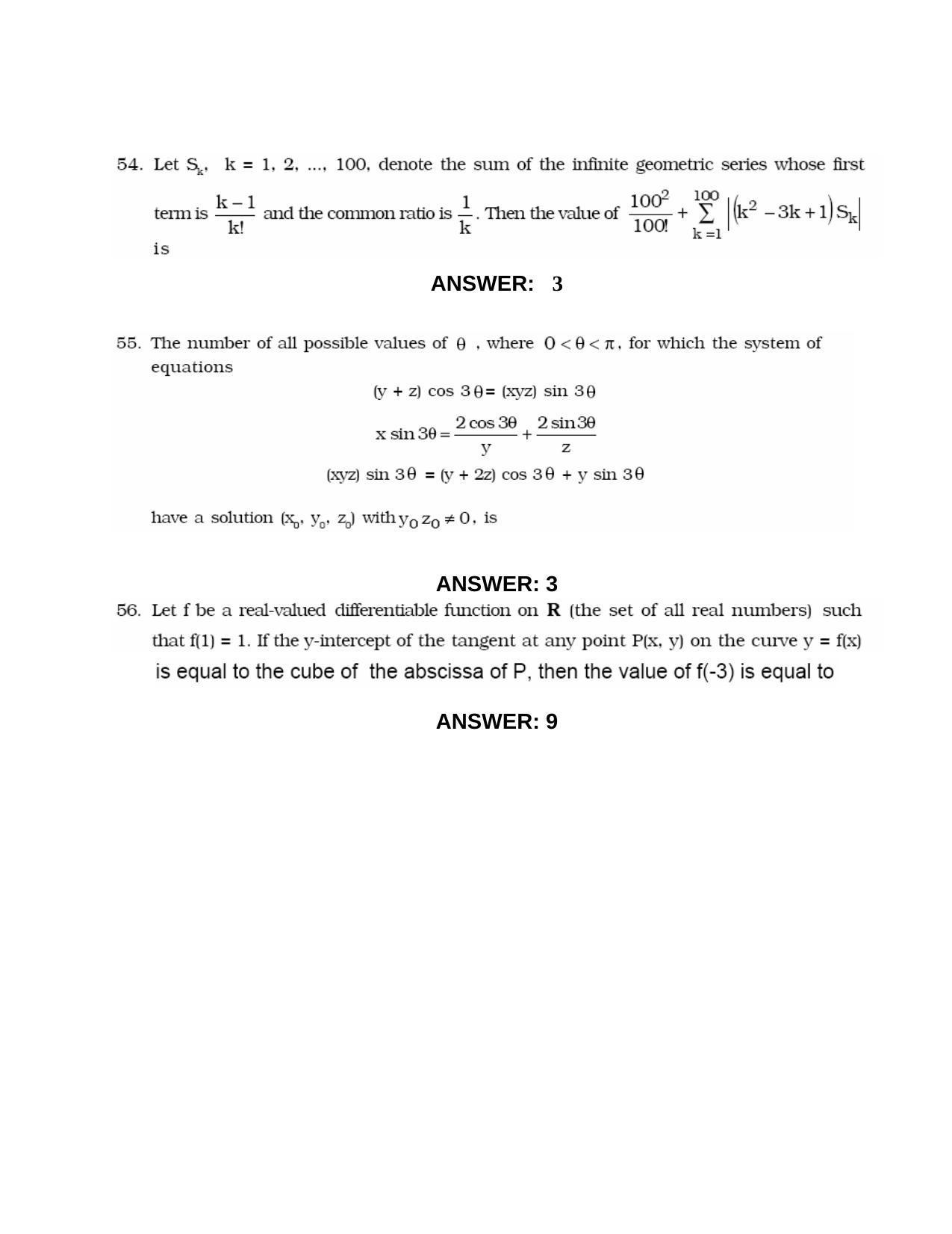 JEE 2010 Paper I Question Paper - Page 15
