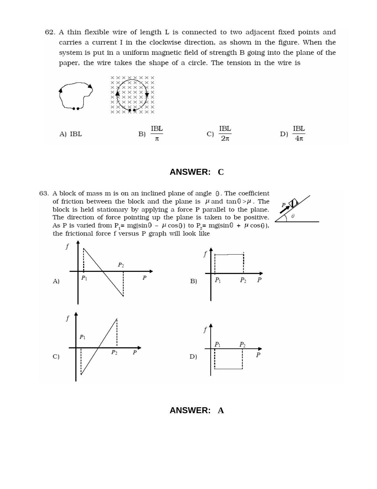 JEE 2010 Paper I Question Paper - Page 18