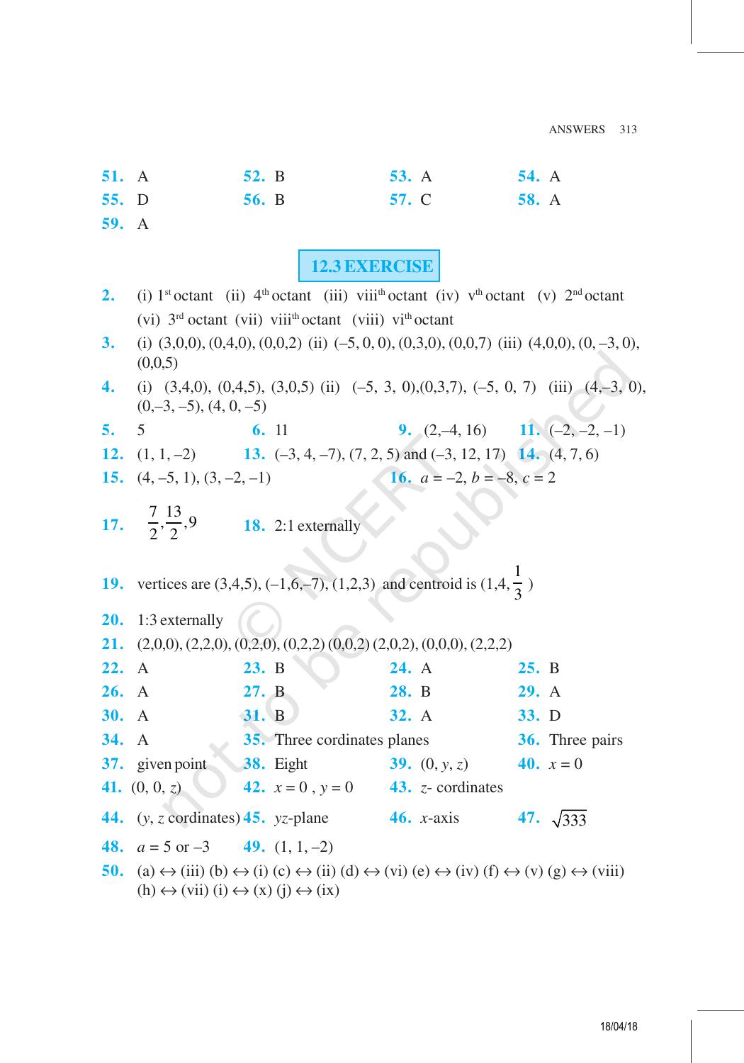 NCERT Exemplar Class 11: Mathematics Answers - Page 11