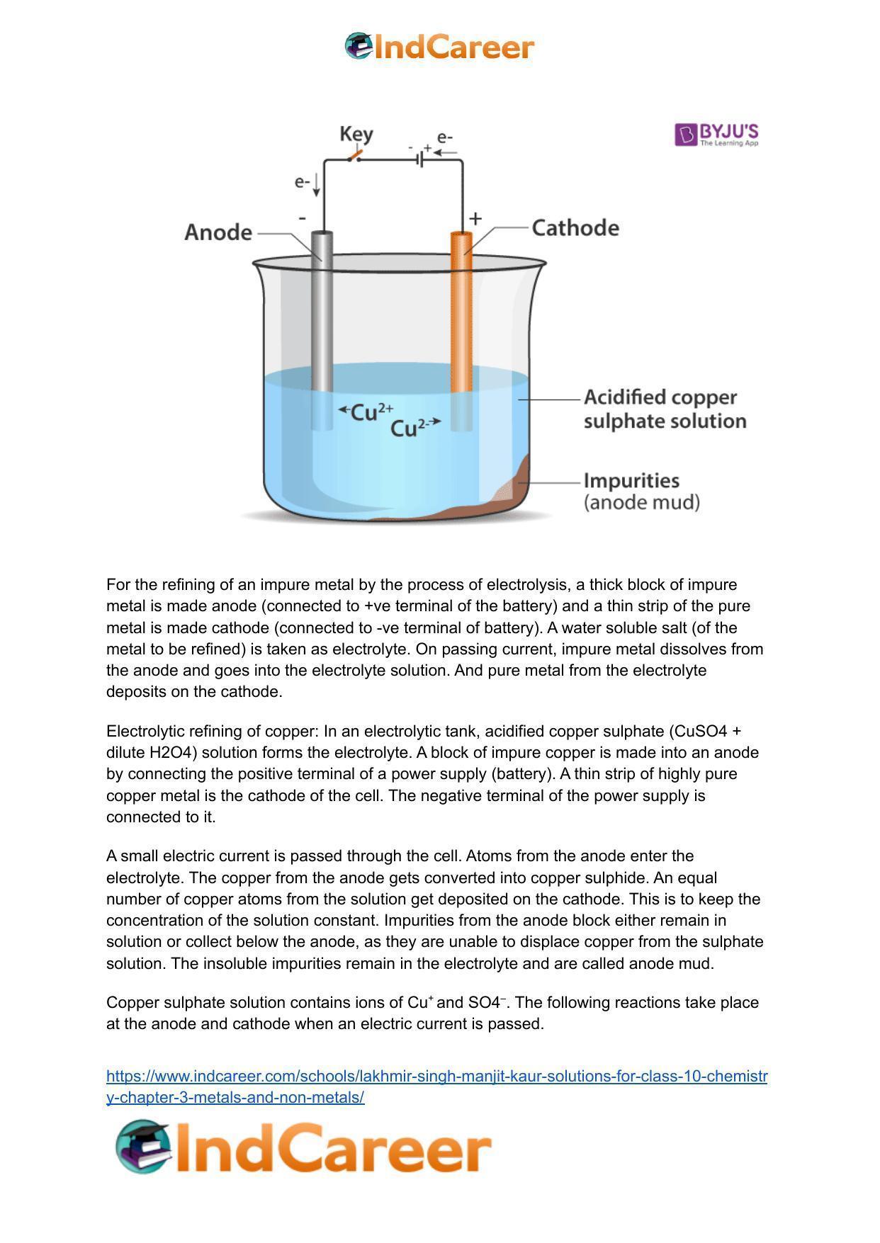 Lakhmir Singh Manjit Kaur Solutions for Class 10 Chemistry: Chapter 3- Metals and Non-Metals - Page 71