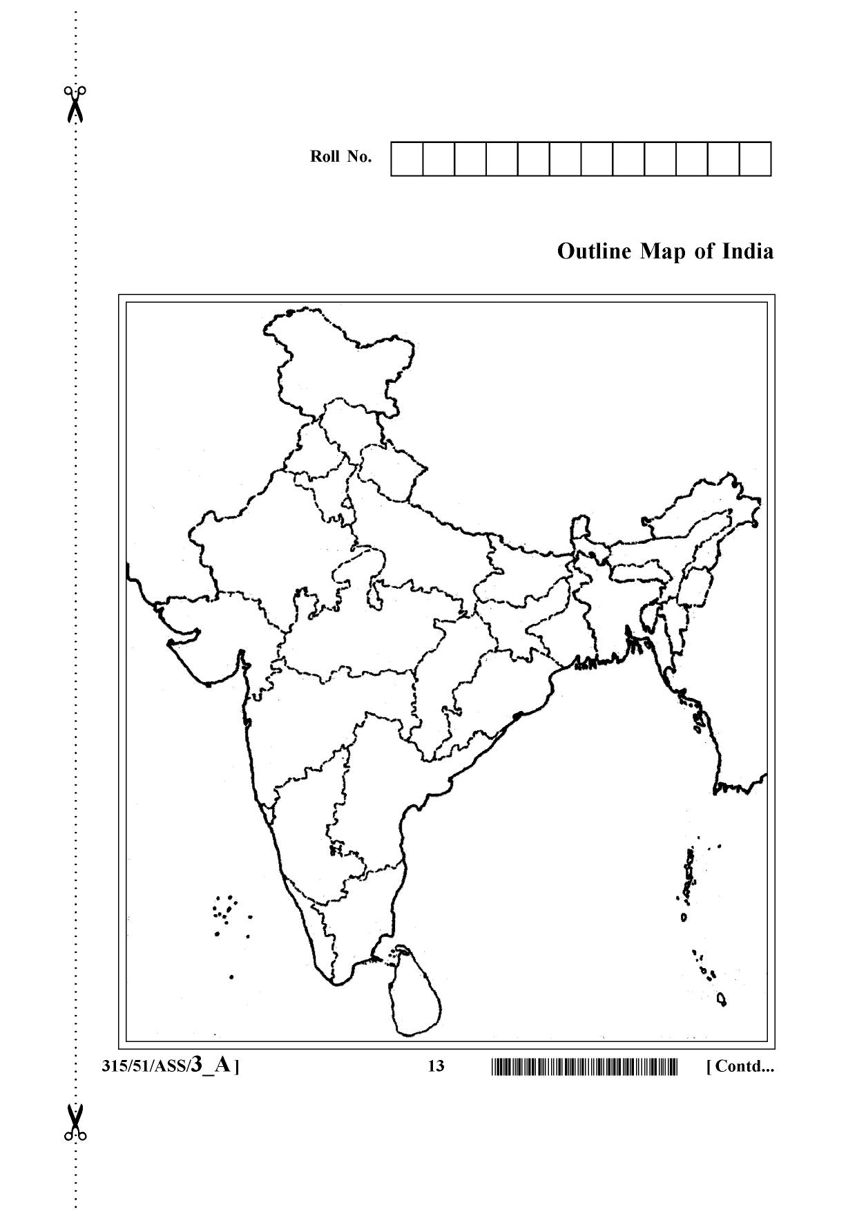 NIOS October 2015 Class 12 History Question Paper - Page 13