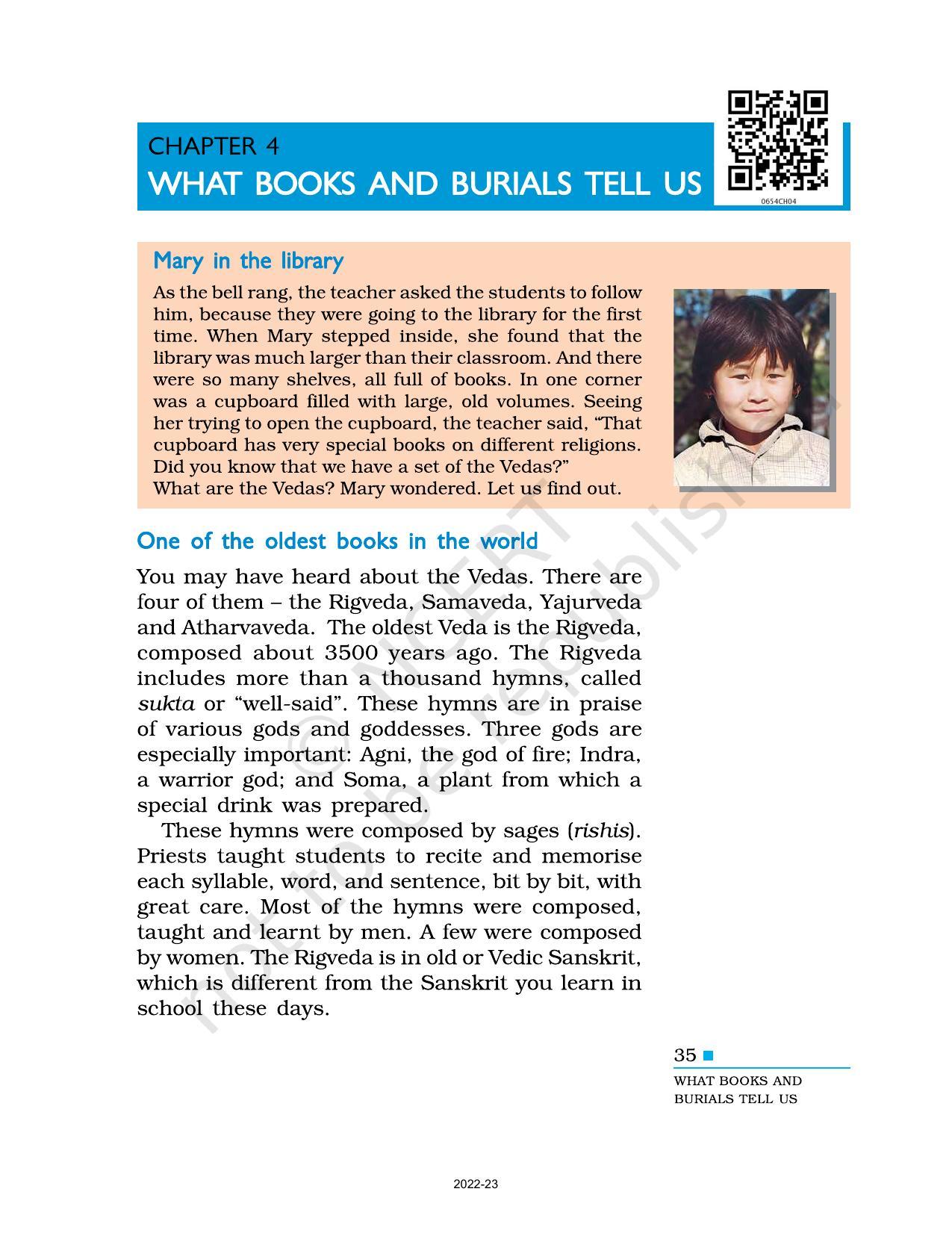 NCERT Book for Class 6 Social Science(History) : Chapter 4-In the Earliest Cities - Page 1