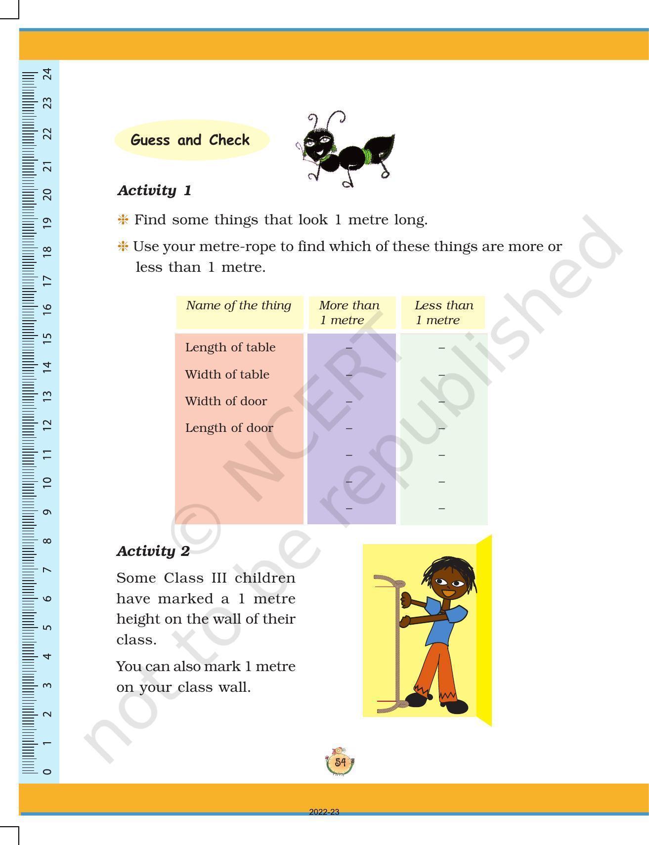 NCERT Book for Class 3 Maths Chapter 4-Long and Short - Page 9