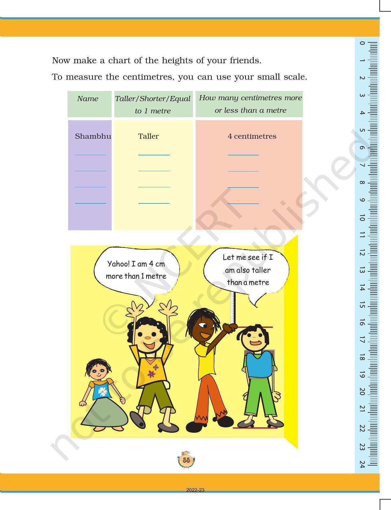NCERT Book for Class 3 Maths Chapter 4-Long and Short - Page 10