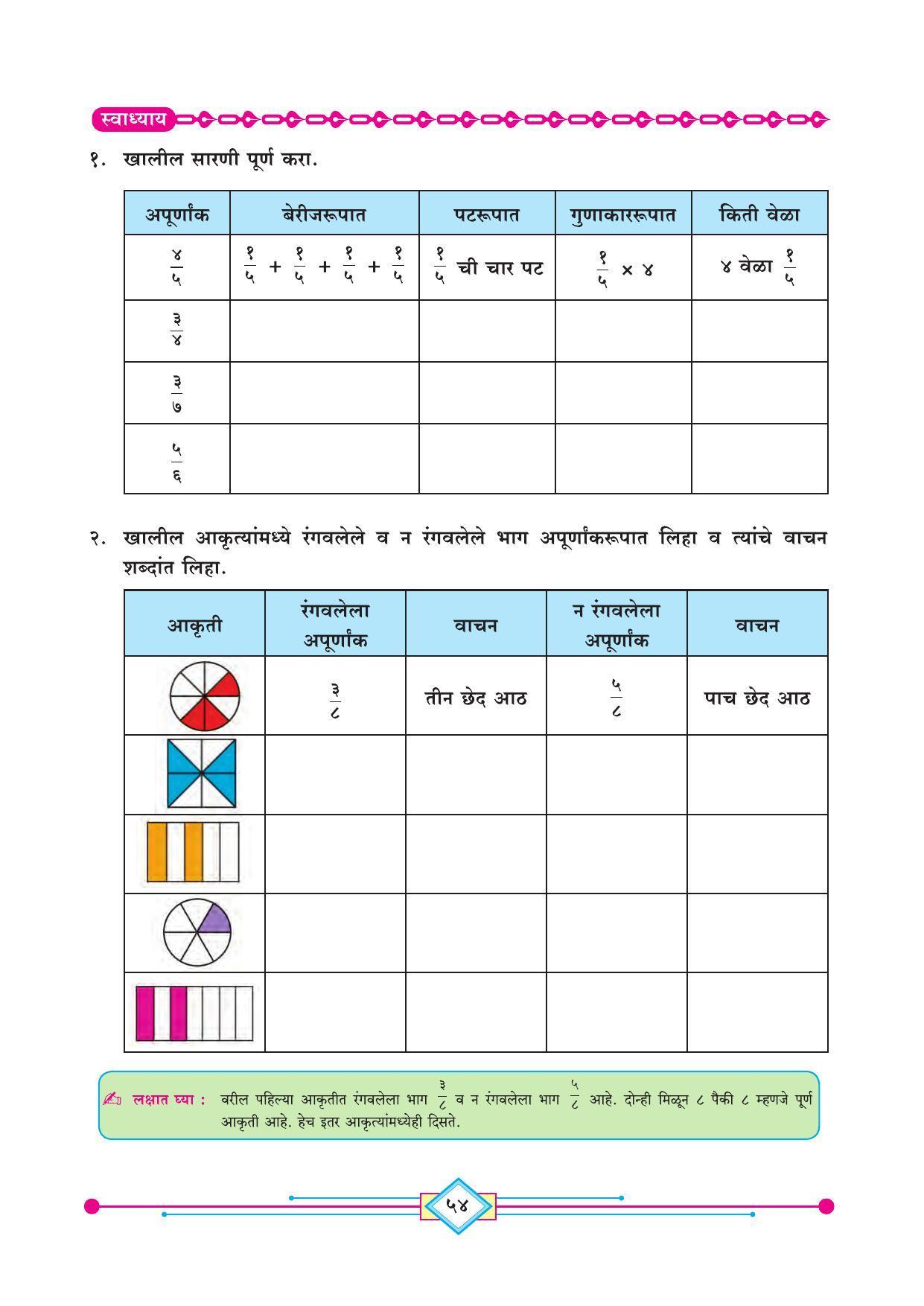 Maharashtra Board Class 4 Ganit (Marathi Medium) Textbook - Page 64