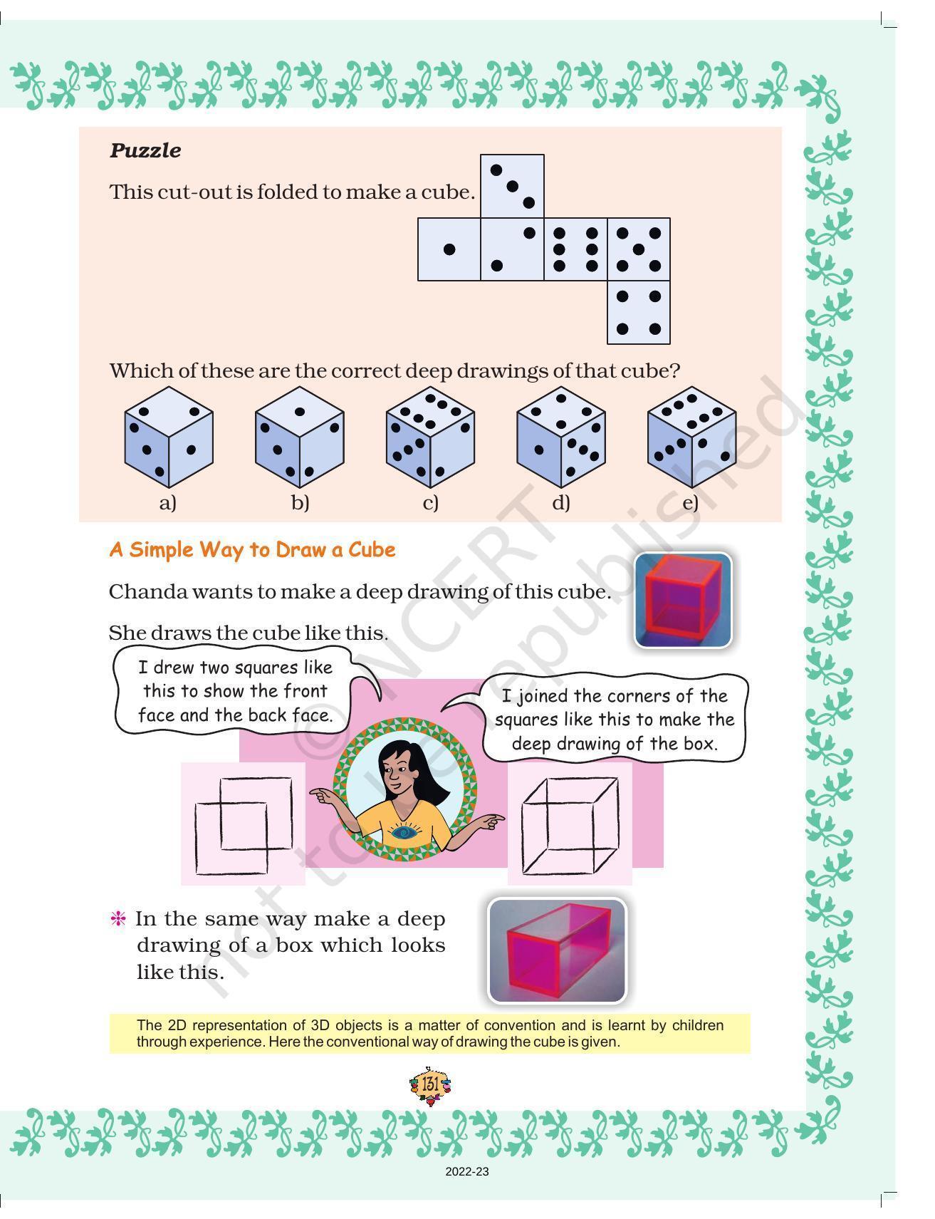 NCERT Book for Class 5 Maths Chapter 9 Boxes and Sketches - Page 6