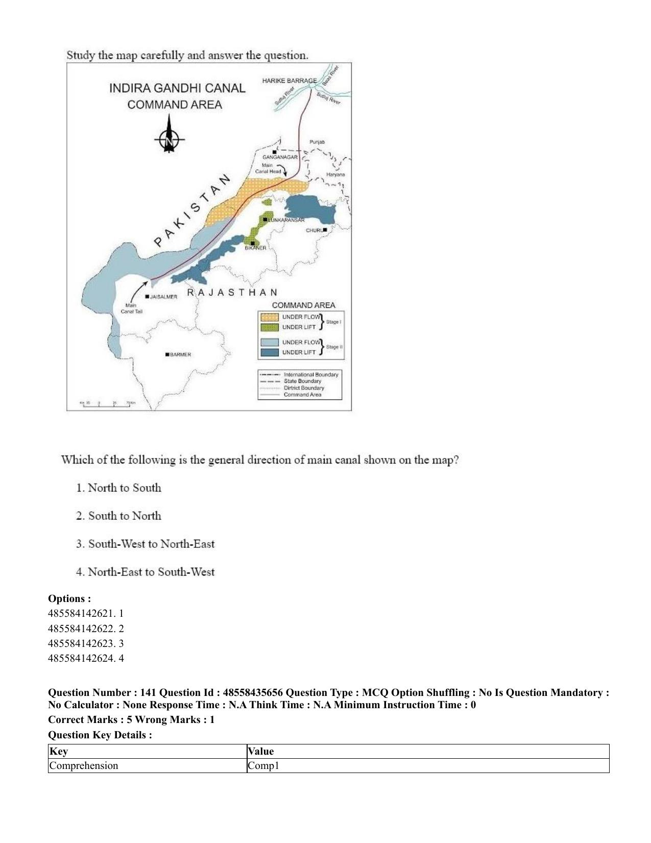 CUET 2023 Domestic Shift 1 Question Papers - 20 June 2023 - Page 170
