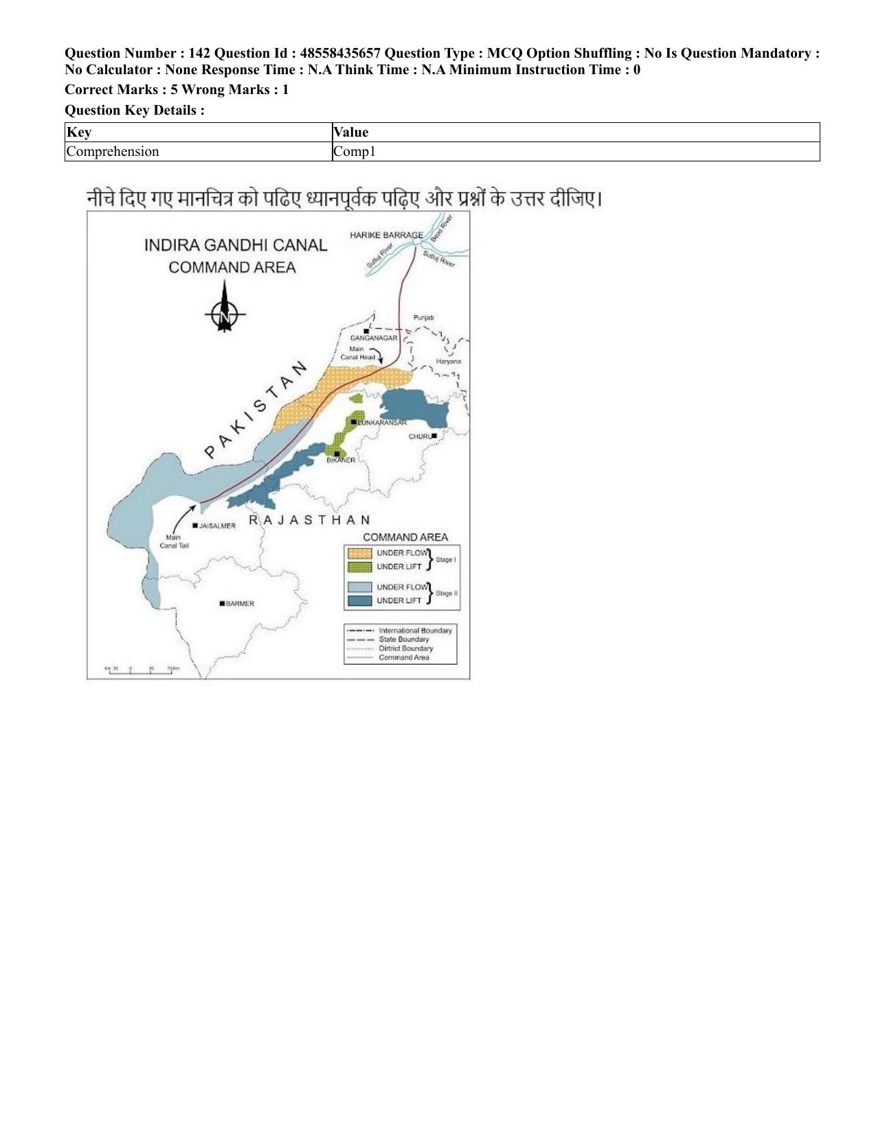 CUET 2023 Domestic Shift 1 Question Papers - 20 June 2023 - Page 173