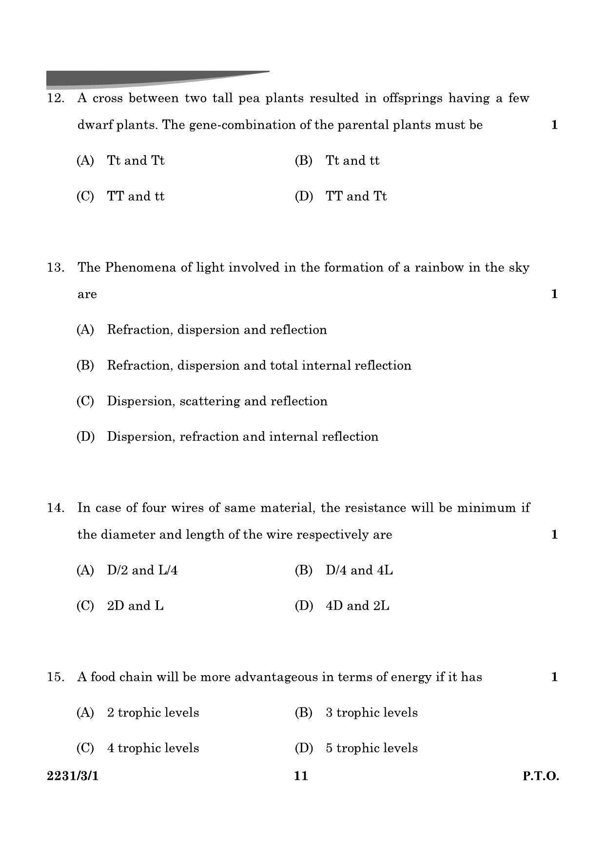 CBSE Class 10 31-3-1 Science 2024 Question Paper - Page 11